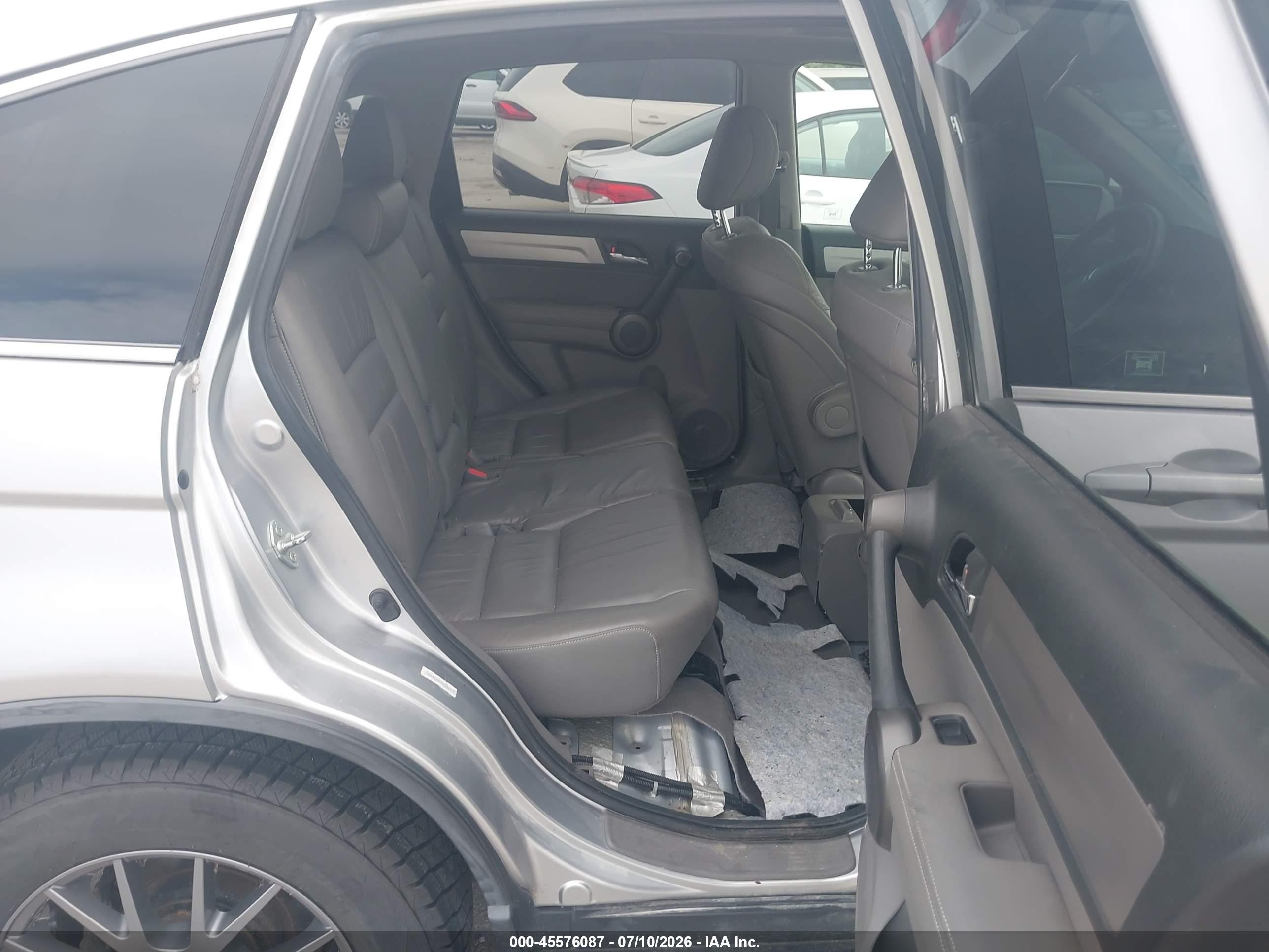 2010 Honda Cr-v Ex-l Silver vin: JHLRE4H72AC006774