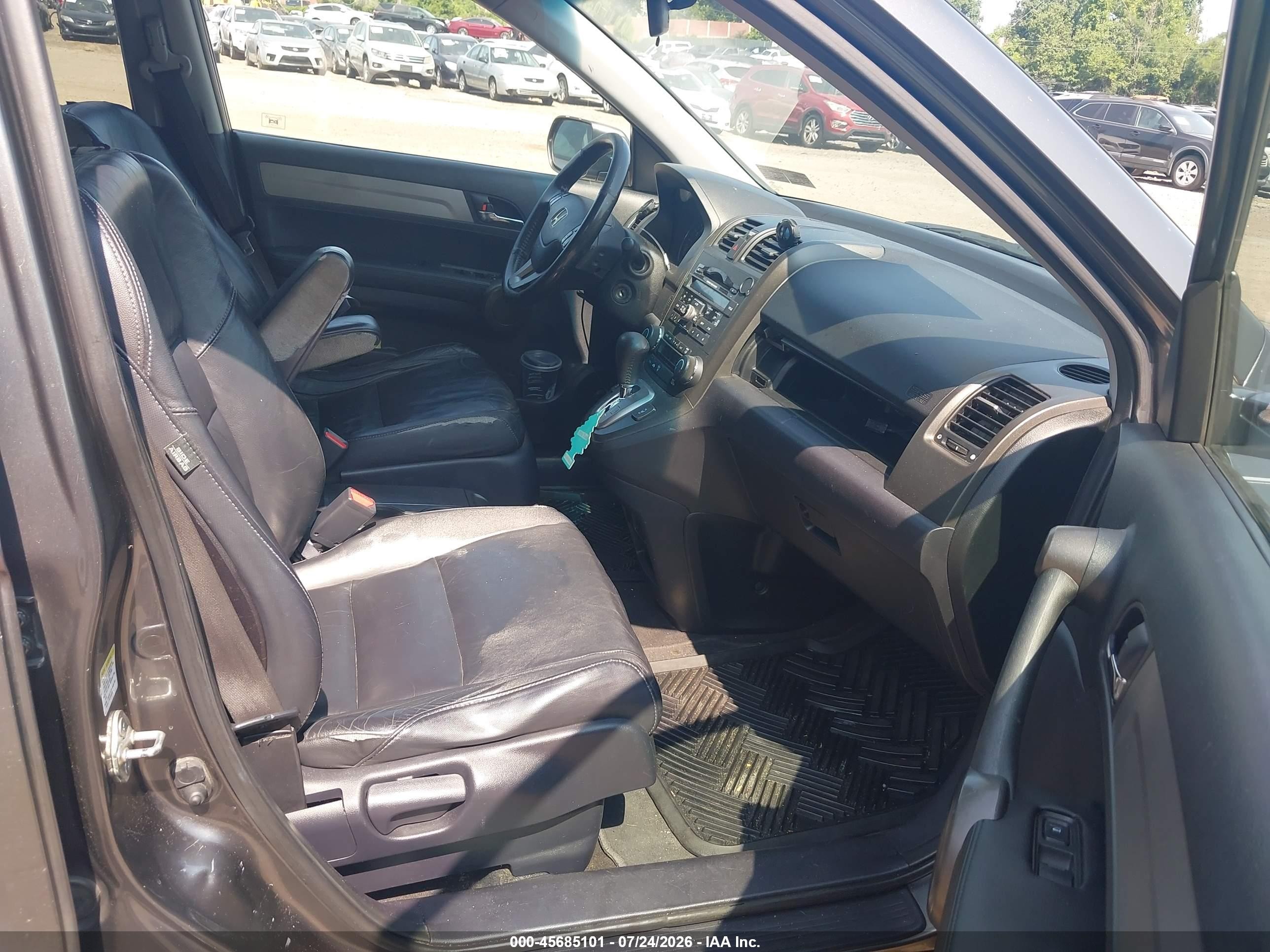 2010 Honda Cr-v Ex-l Серый vin: JHLRE4H72AC007990