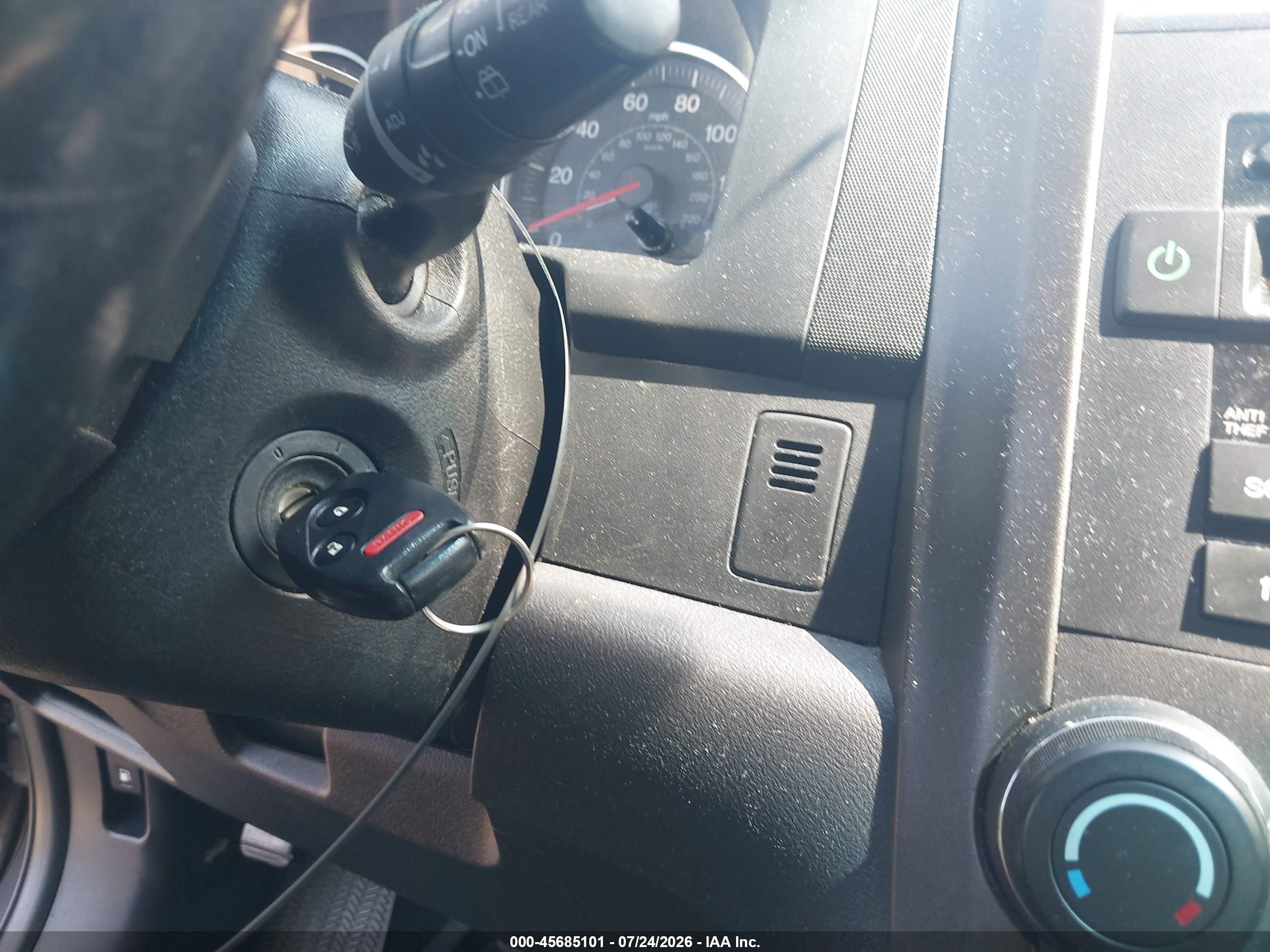 2010 Honda Cr-v Ex-l Серый vin: JHLRE4H72AC007990
