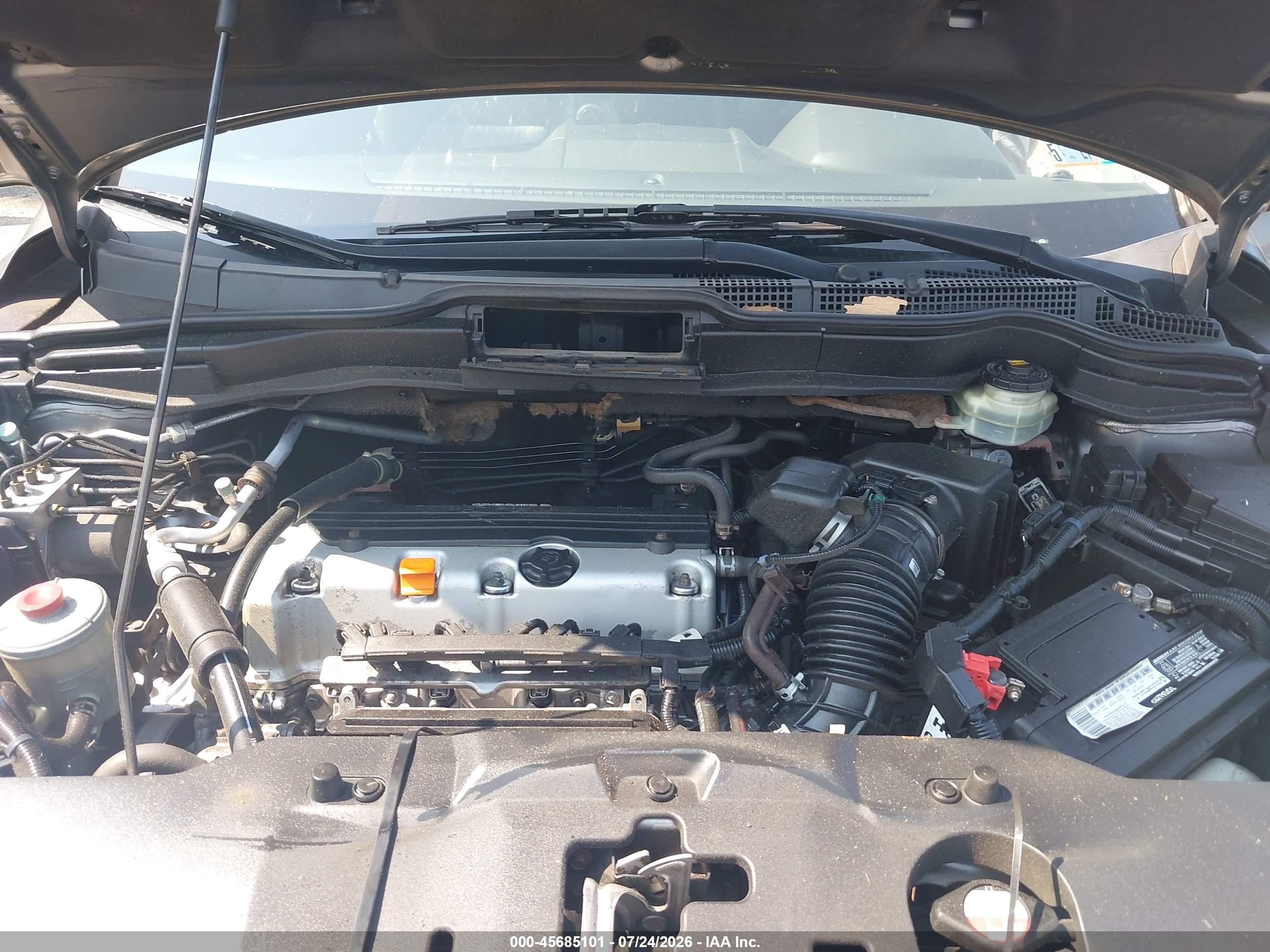 2010 Honda Cr-v Ex-l Серый vin: JHLRE4H72AC007990