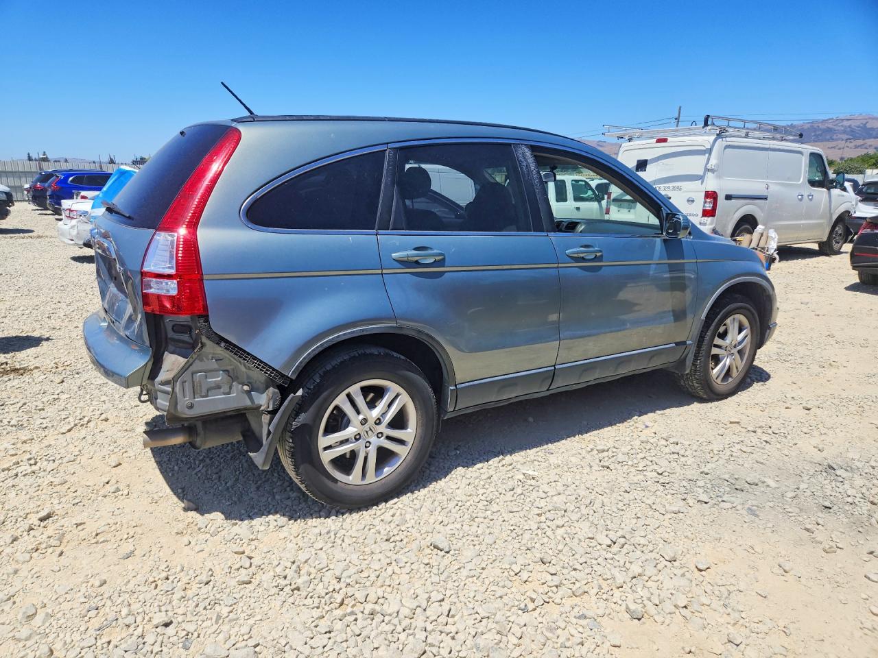 2010 Honda Cr-v Exl Бирюзовый vin: JHLRE4H72AC012249