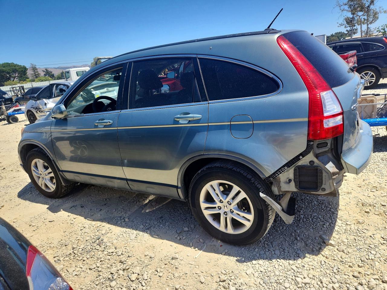 2010 Honda Cr-v Exl Бирюзовый vin: JHLRE4H72AC012249