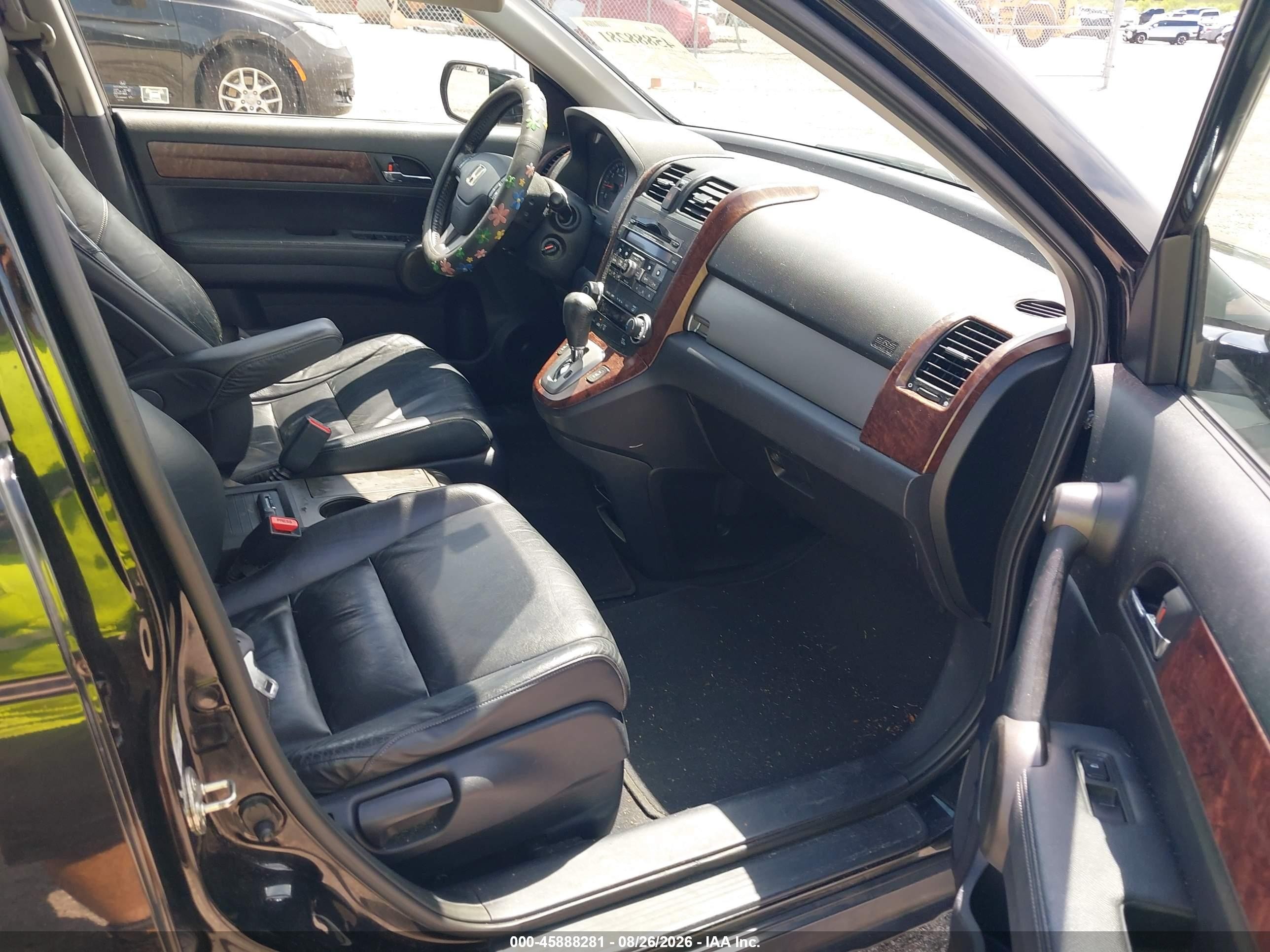 2011 Honda Cr-v Ex-l Black vin: JHLRE4H72BC004833