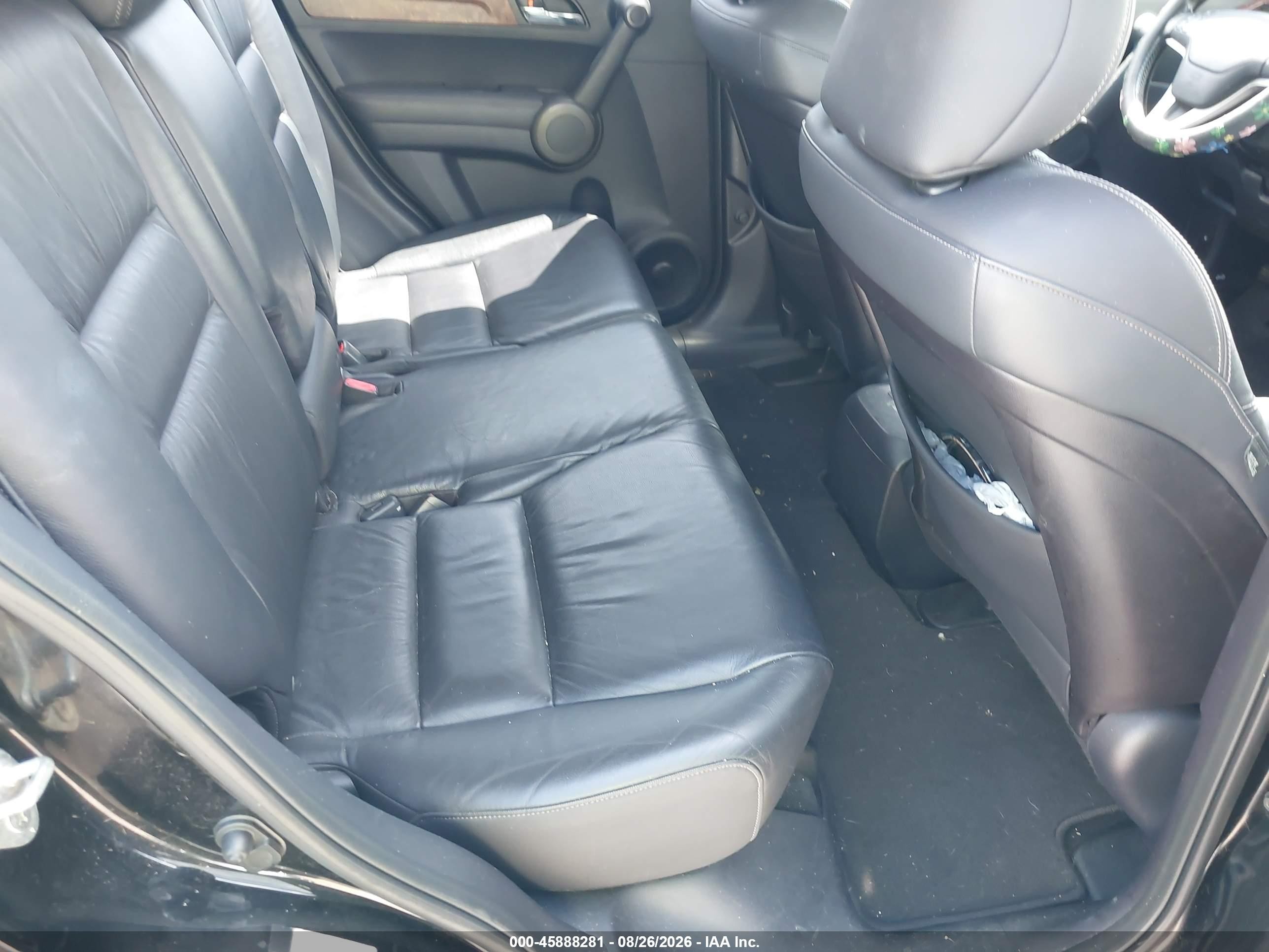 2011 Honda Cr-v Ex-l Black vin: JHLRE4H72BC004833