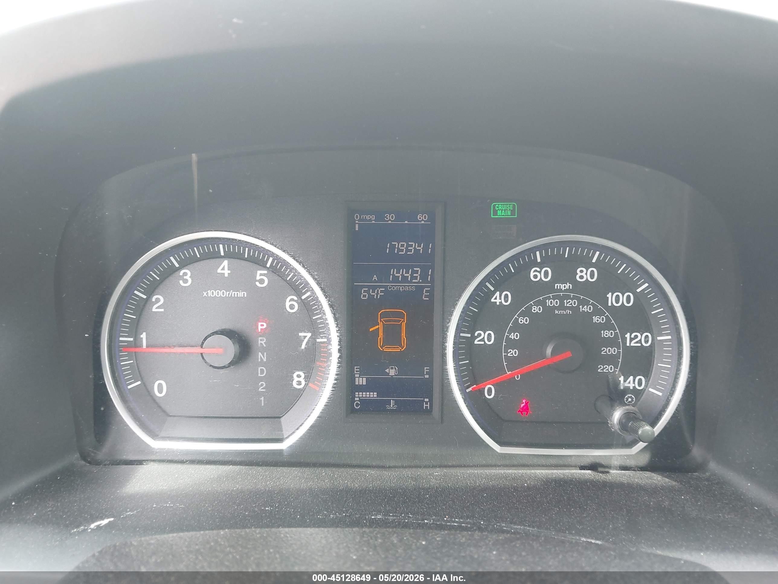 2011 Honda Cr-v Ex-l Black vin: JHLRE4H72BC006243
