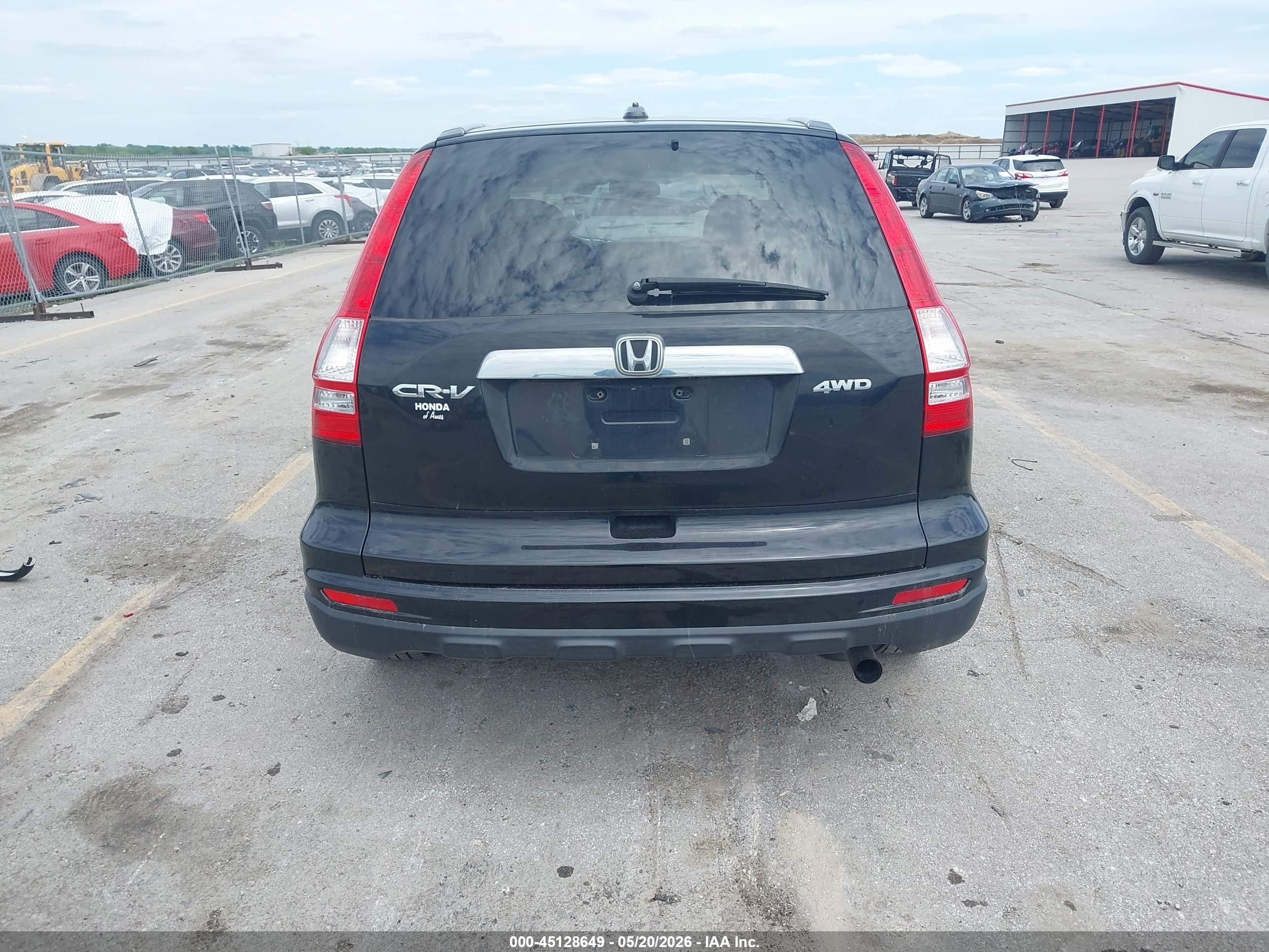 2011 Honda Cr-v Ex-l Black vin: JHLRE4H72BC006243