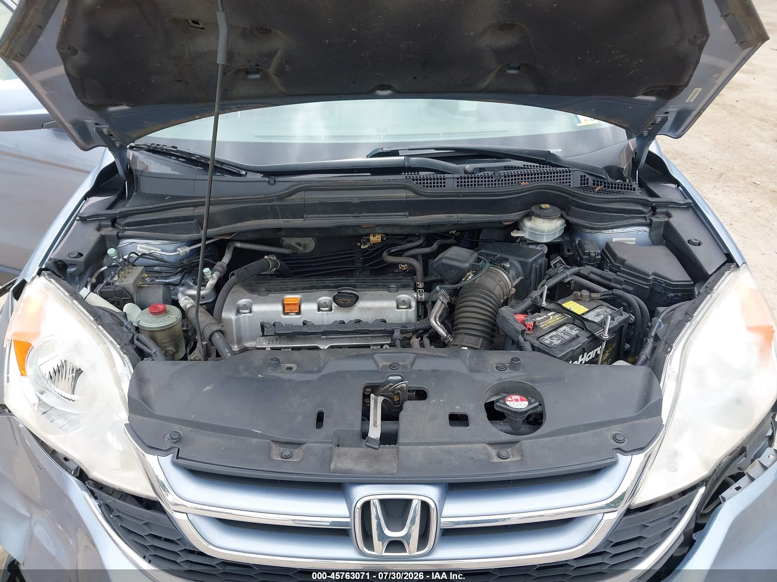 2011 Honda Cr-v Ex-l Light Blue vin: JHLRE4H72BC013306