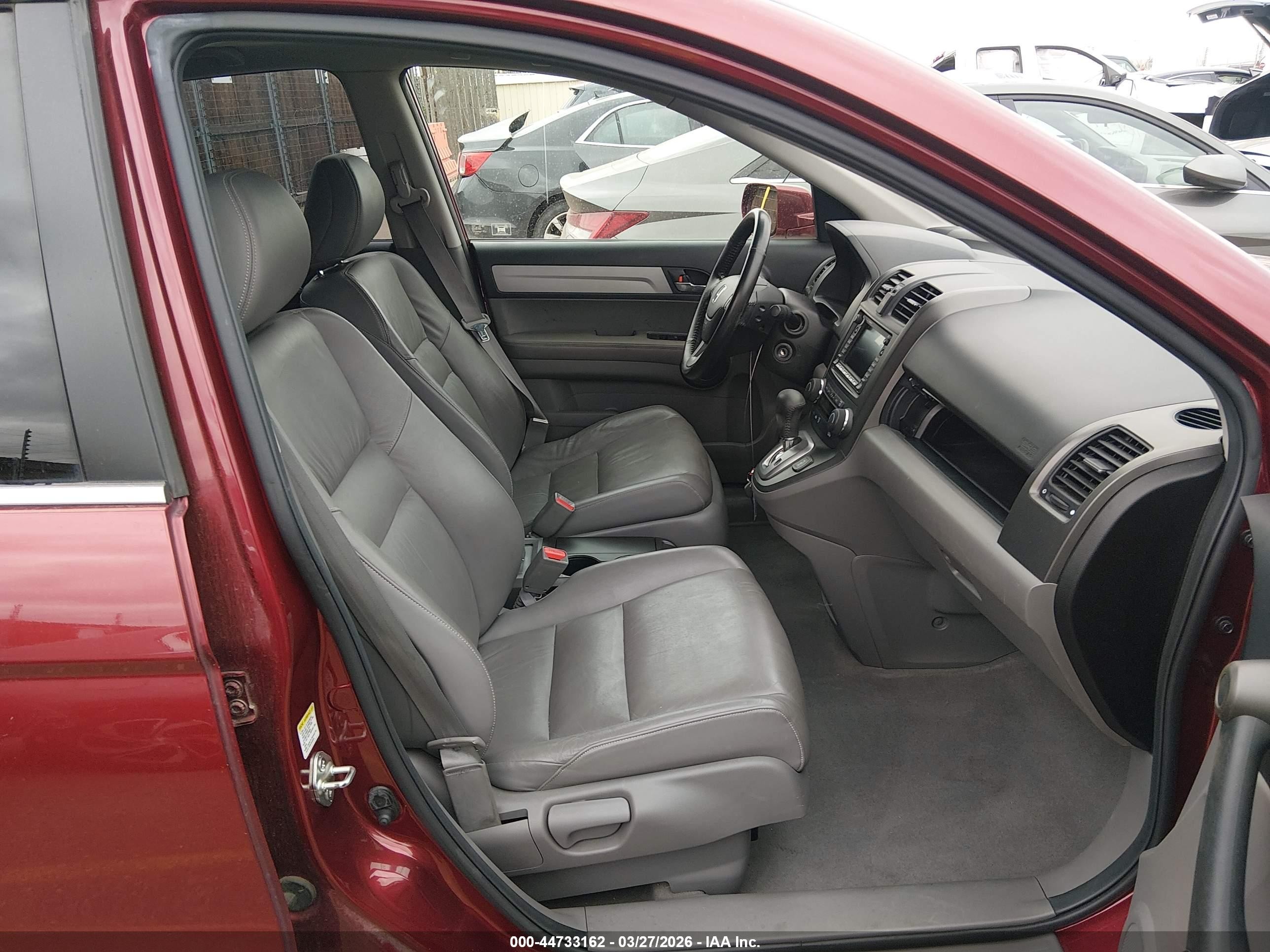 2011 Honda Cr-v Ex-l Maroon vin: JHLRE4H72BC014083