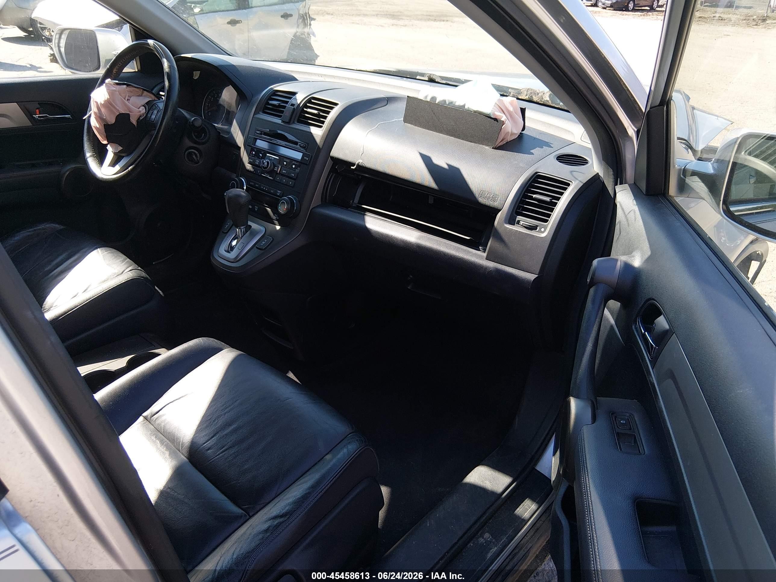 2011 Honda Cr-v Ex-l Silver vin: JHLRE4H72BC020353