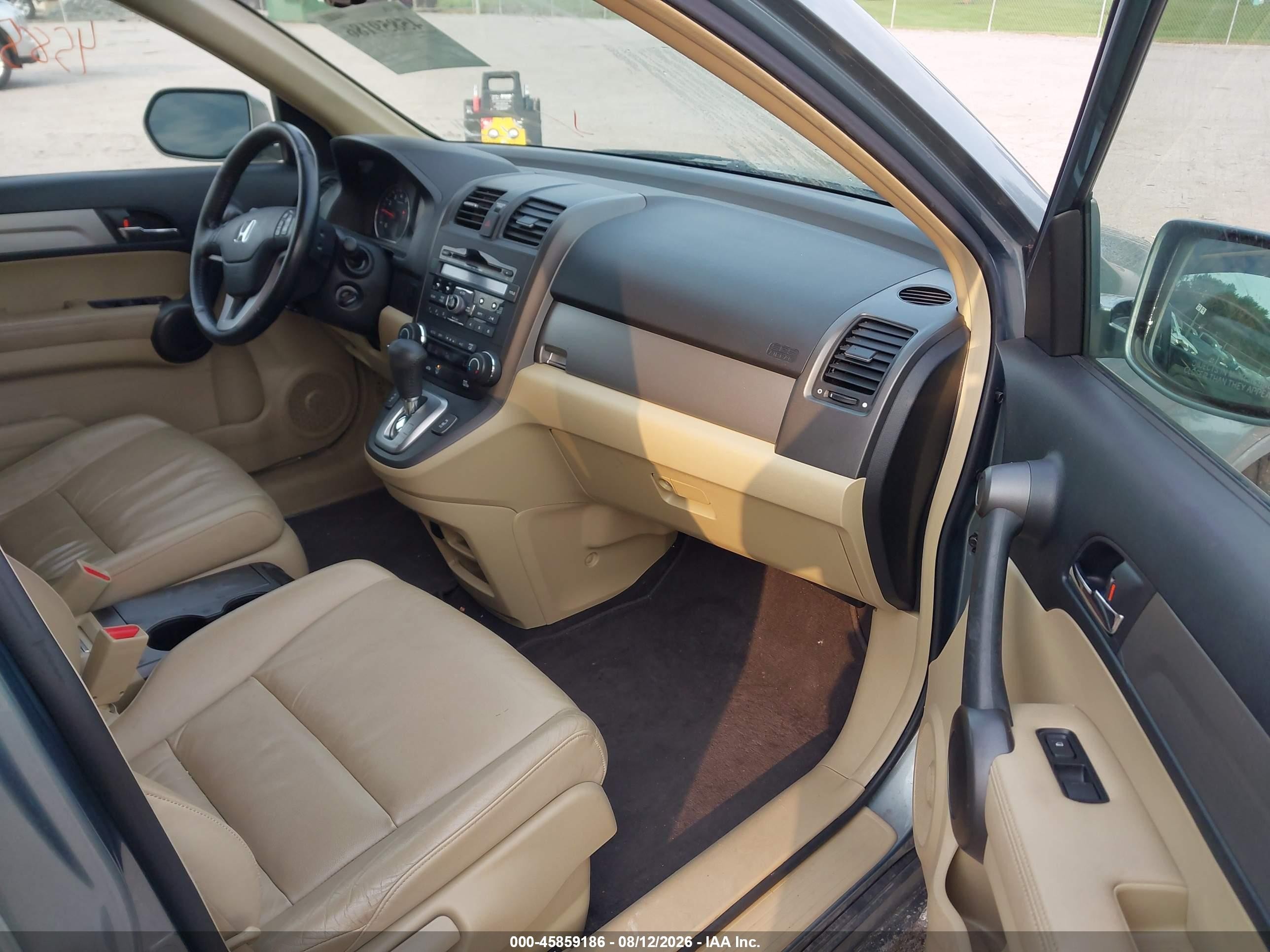 2011 Honda Cr-v Ex-l Green vin: JHLRE4H72BC030509