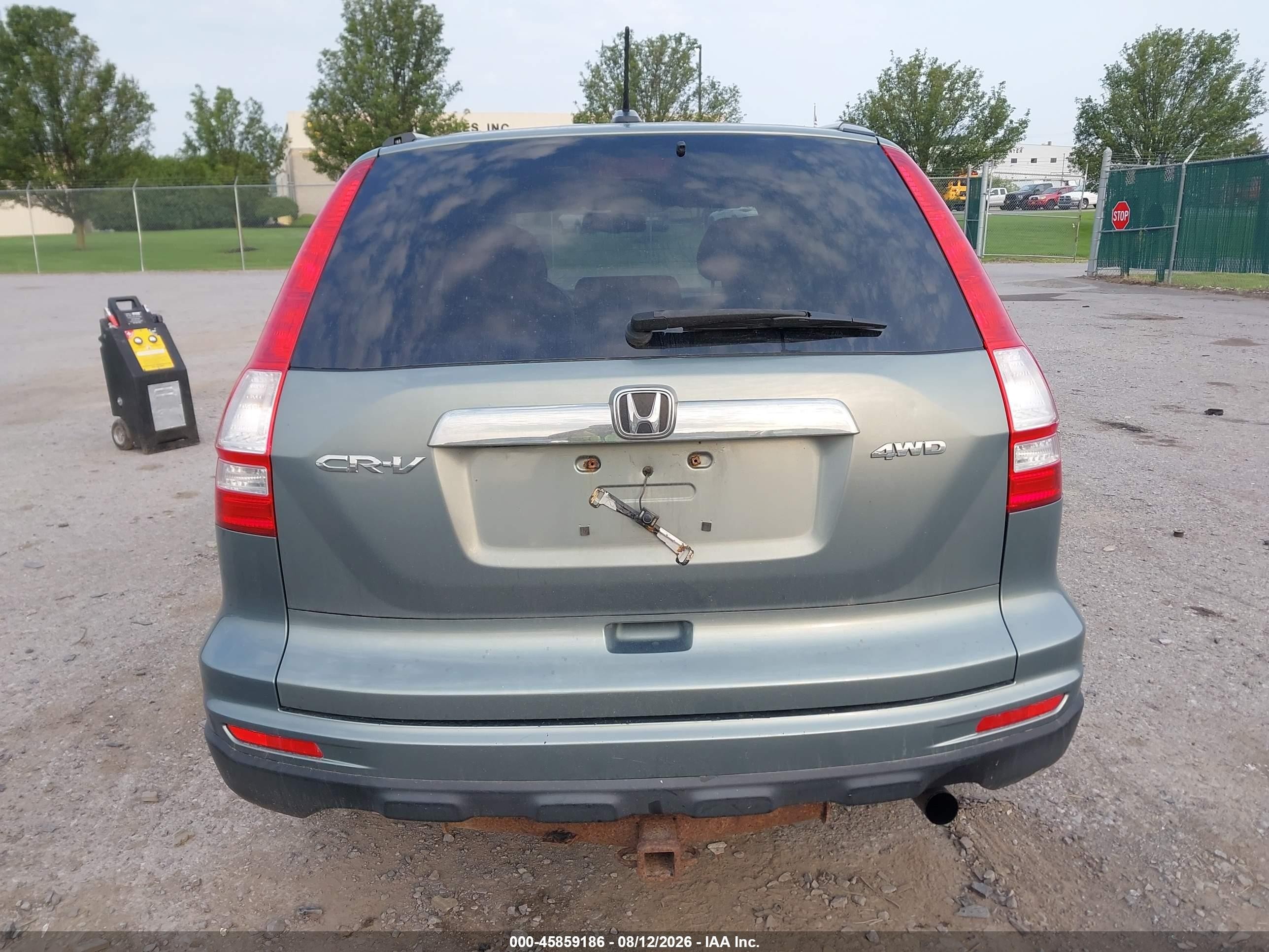 2011 Honda Cr-v Ex-l Green vin: JHLRE4H72BC030509