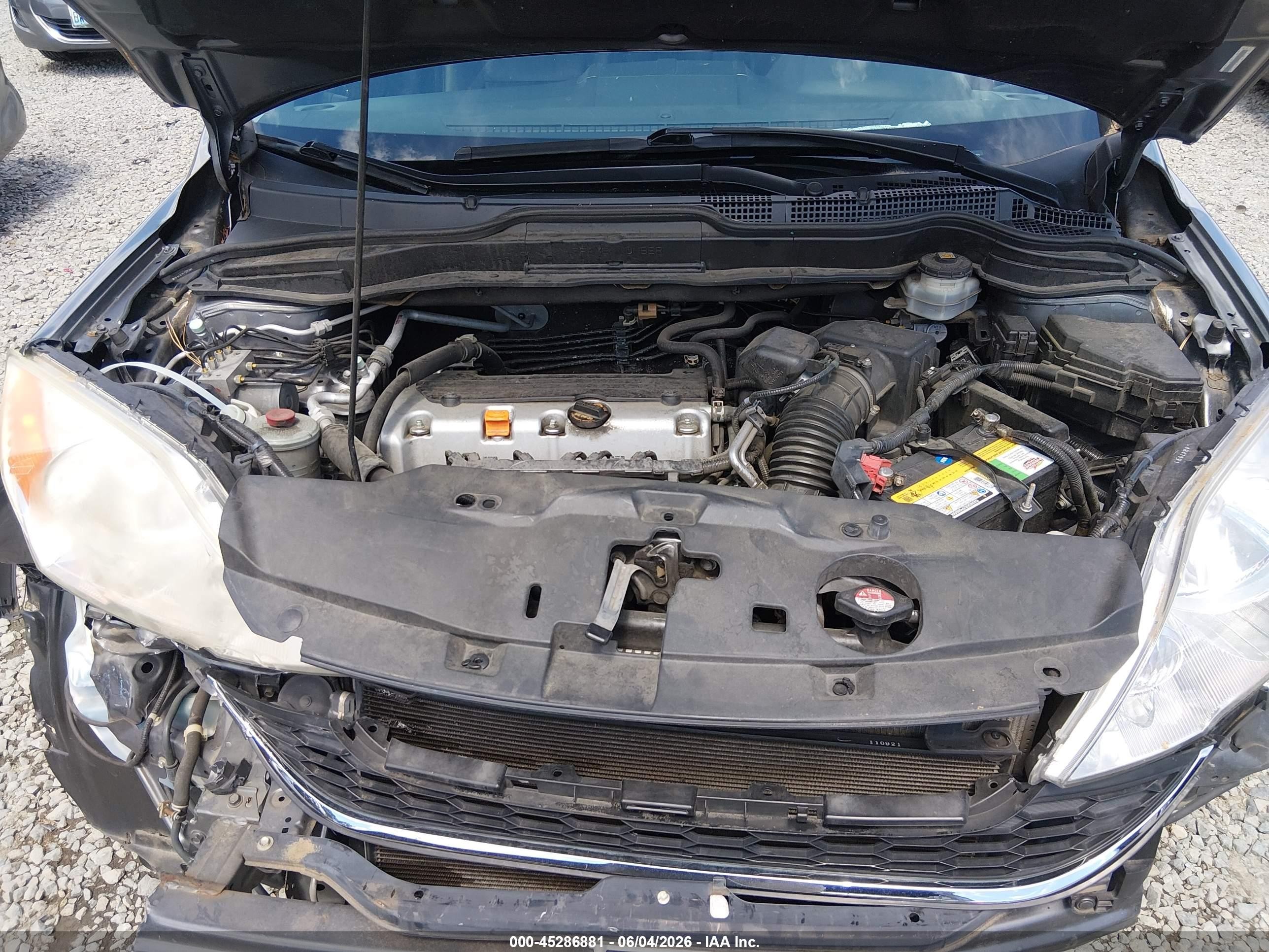 2011 Honda Cr-v Ex-l Gray vin: JHLRE4H72BC035418