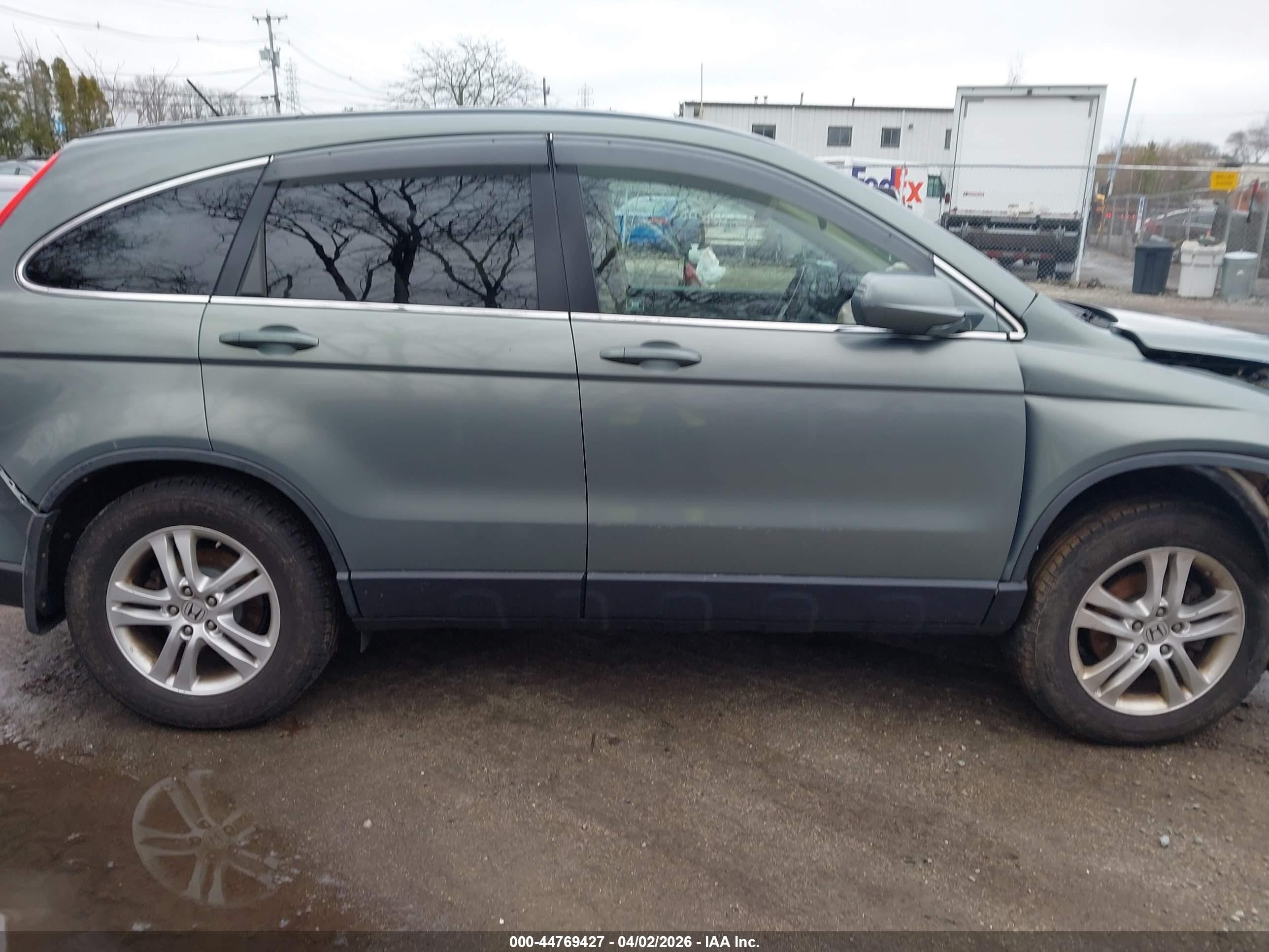 2010 Honda Cr-v Ex-l Green vin: JHLRE4H73AC008176