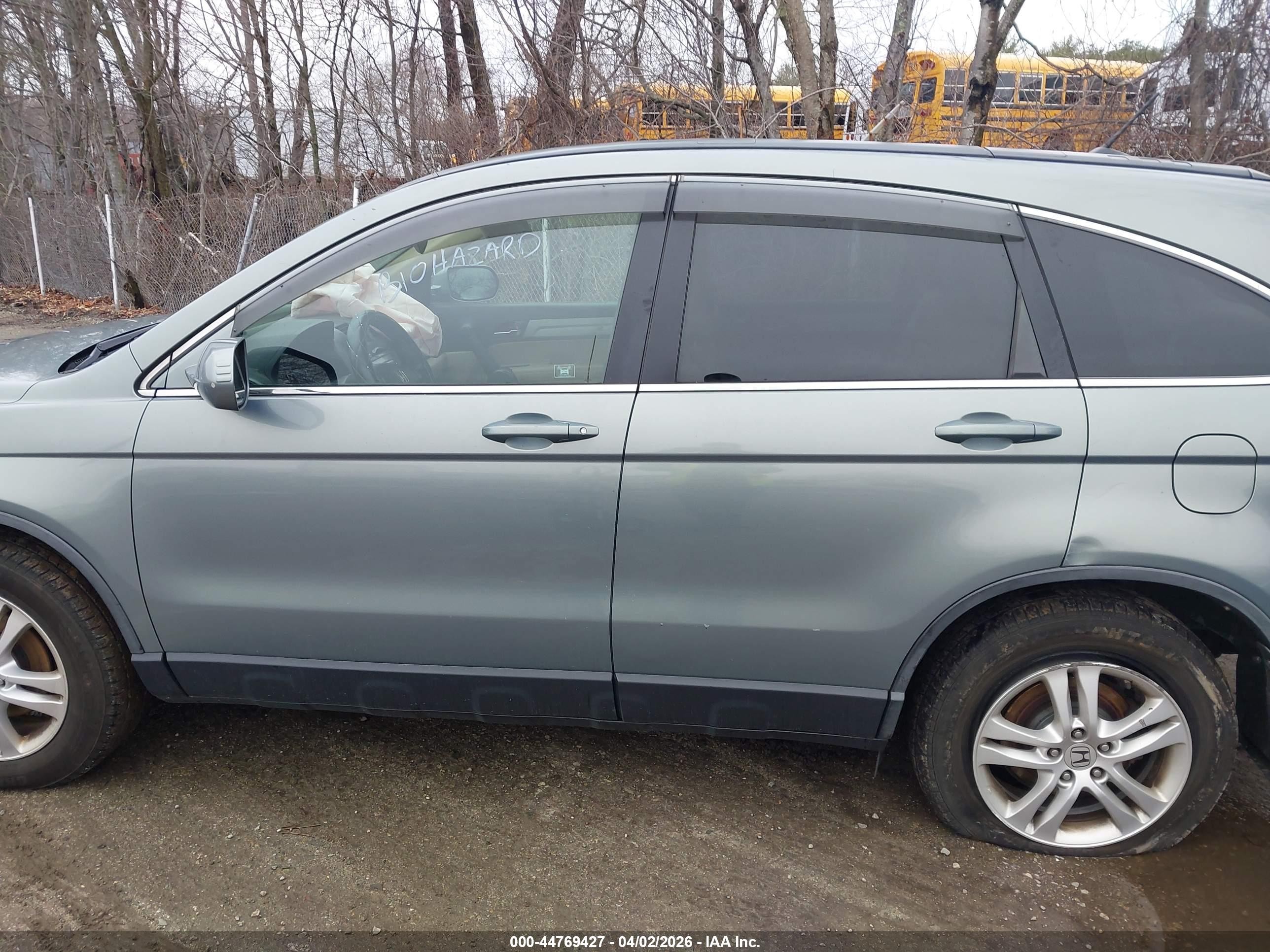 2010 Honda Cr-v Ex-l Green vin: JHLRE4H73AC008176