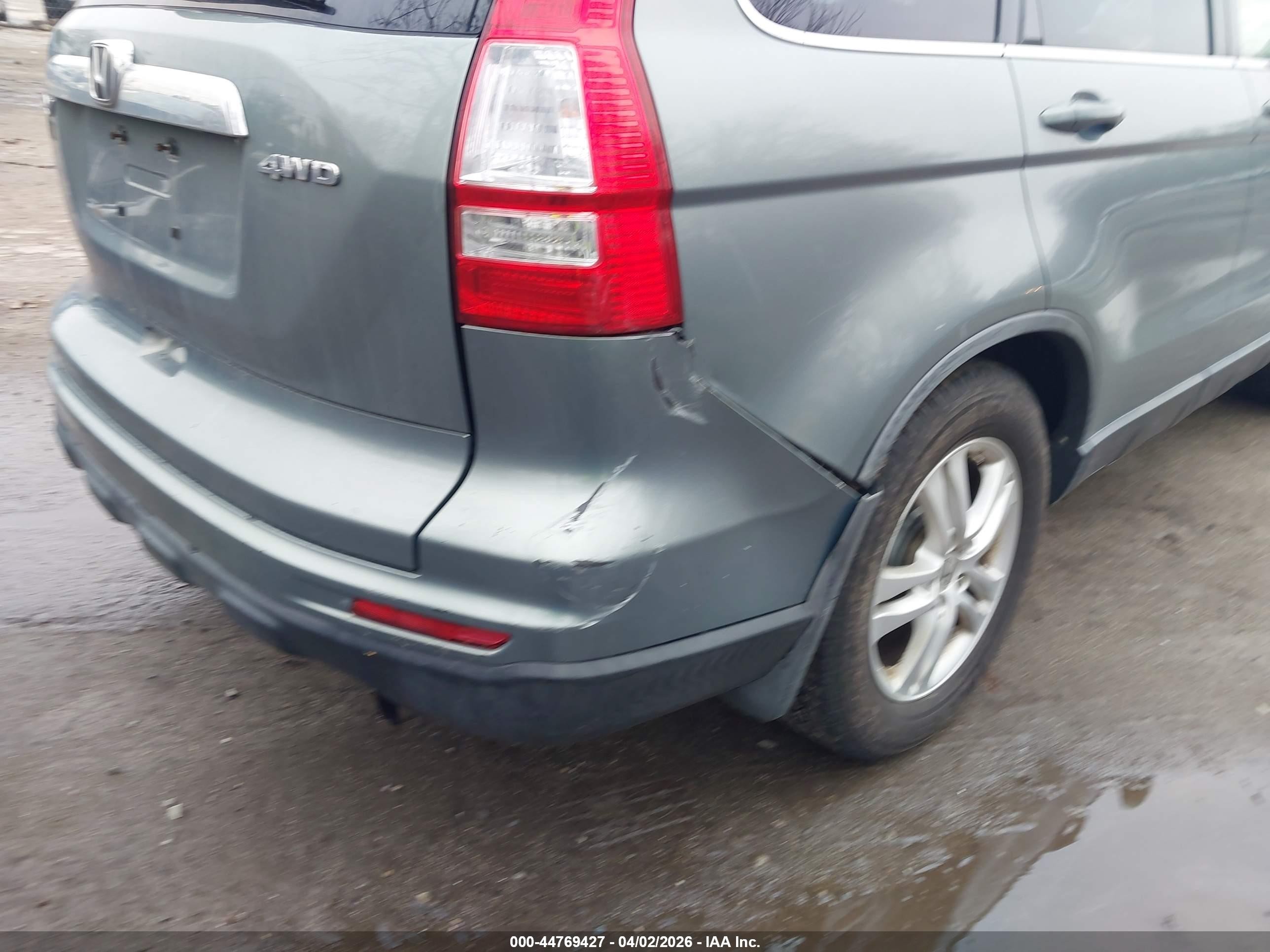 2010 Honda Cr-v Ex-l Green vin: JHLRE4H73AC008176