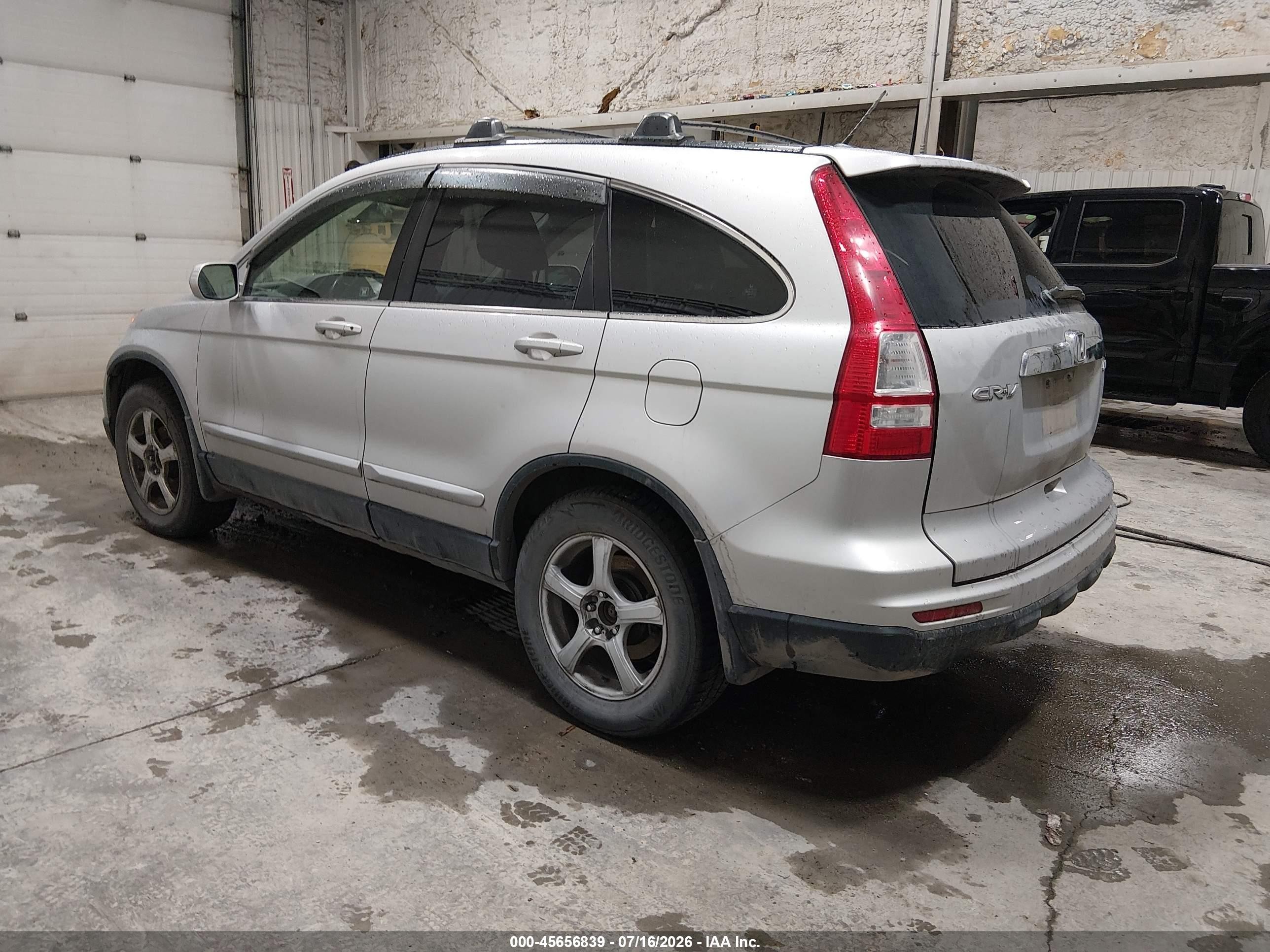 2011 Honda Cr-v Ex-l Silver vin: JHLRE4H73BC010012