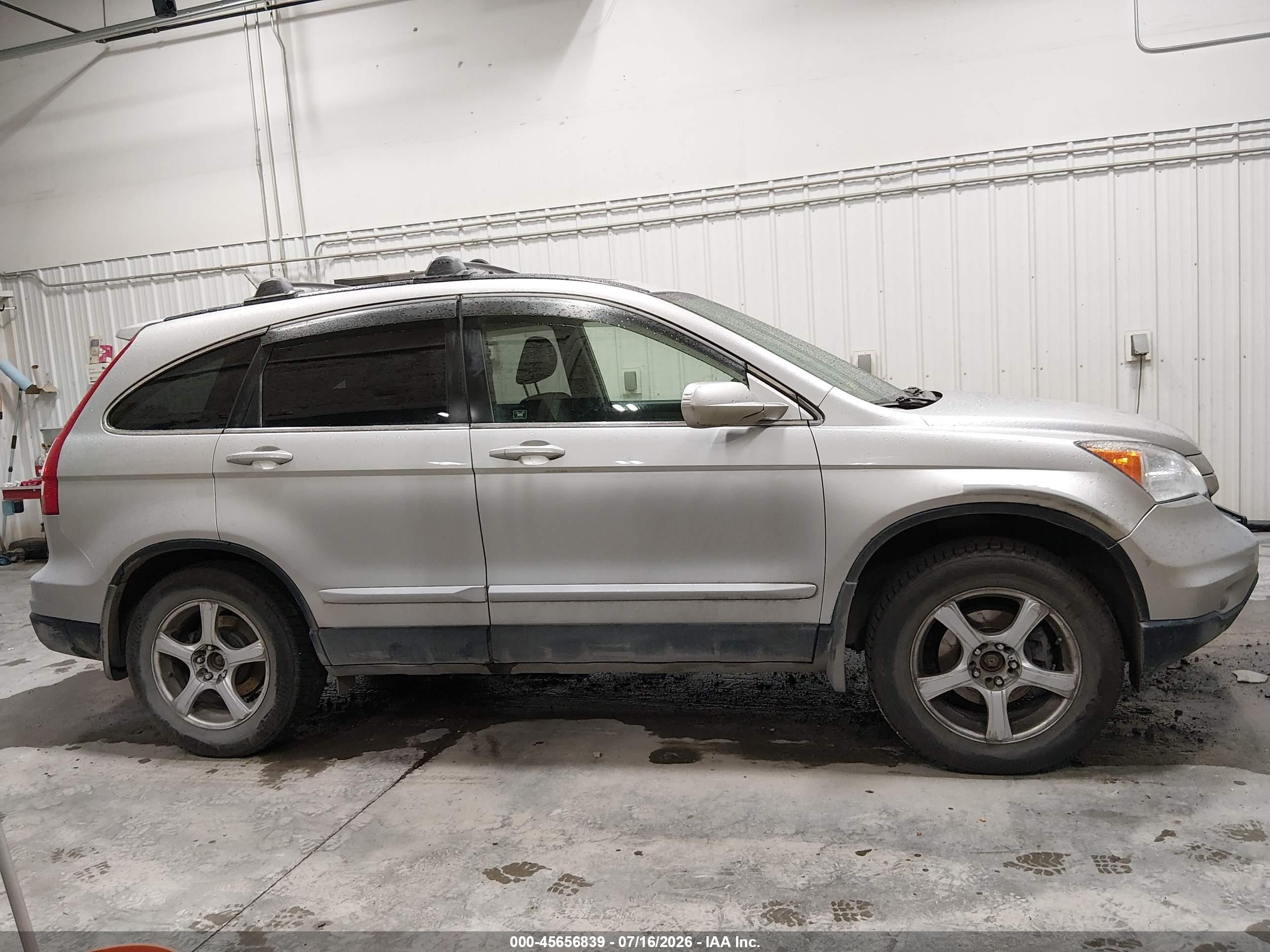 2011 Honda Cr-v Ex-l Silver vin: JHLRE4H73BC010012