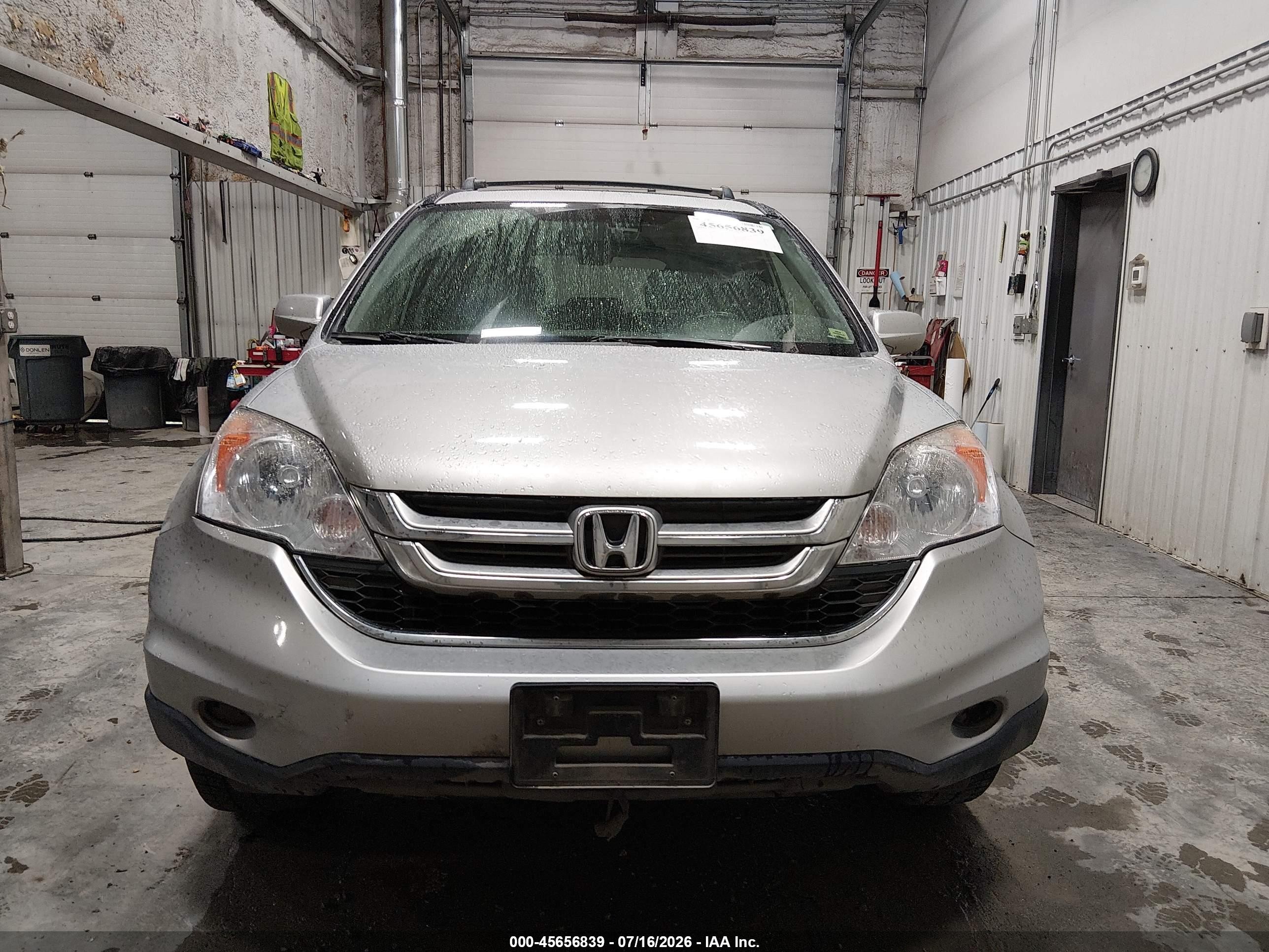 2011 Honda Cr-v Ex-l Silver vin: JHLRE4H73BC010012