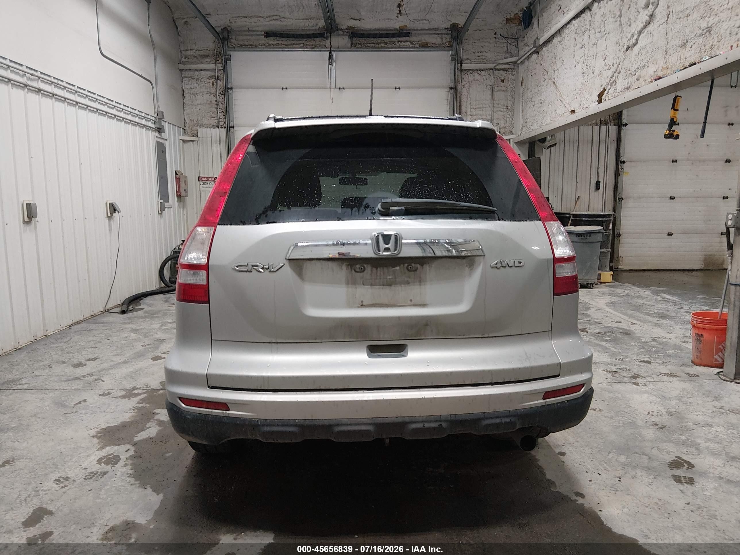 2011 Honda Cr-v Ex-l Silver vin: JHLRE4H73BC010012