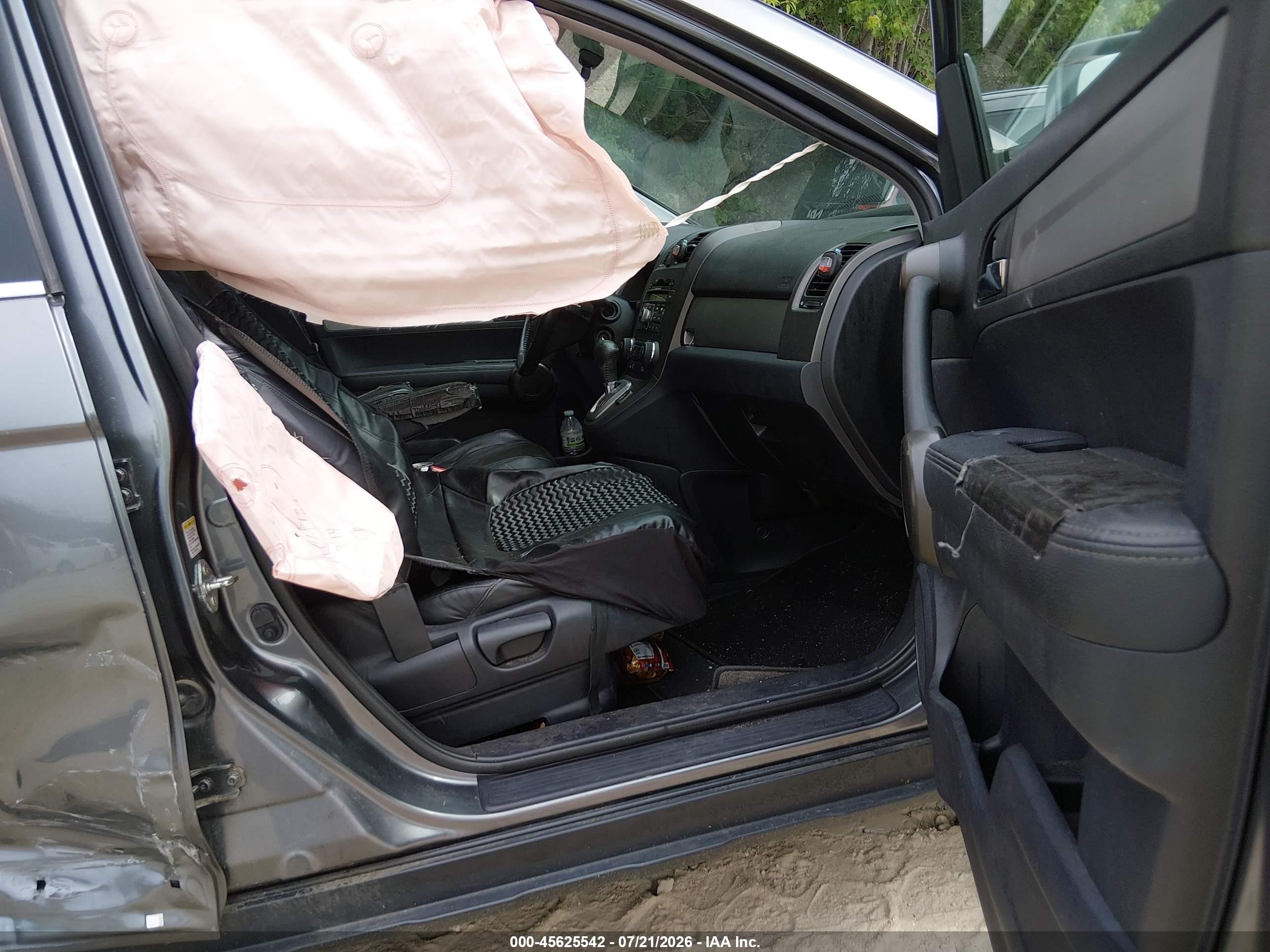 2011 Honda Cr-v Ex-l Gray vin: JHLRE4H73BC017395