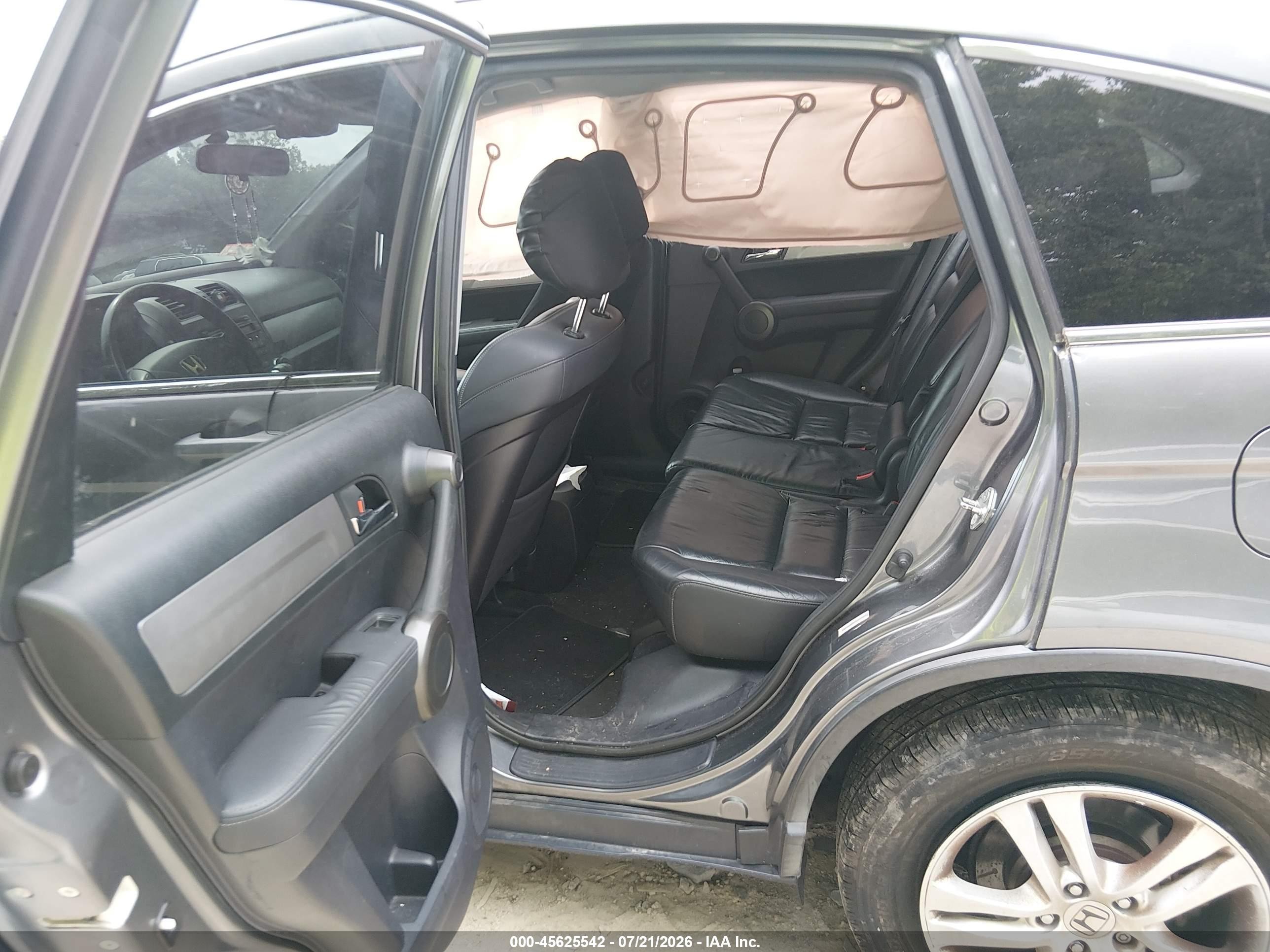 2011 Honda Cr-v Ex-l Gray vin: JHLRE4H73BC017395