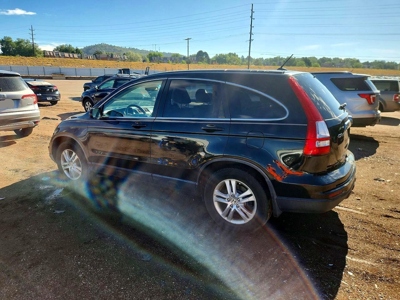 2011 Honda Cr-v Exl Black vin: JHLRE4H73BC017946