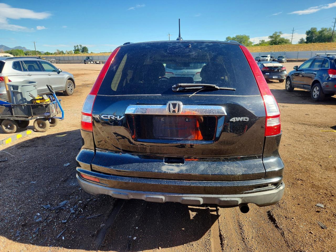 2011 Honda Cr-v Exl Black vin: JHLRE4H73BC017946