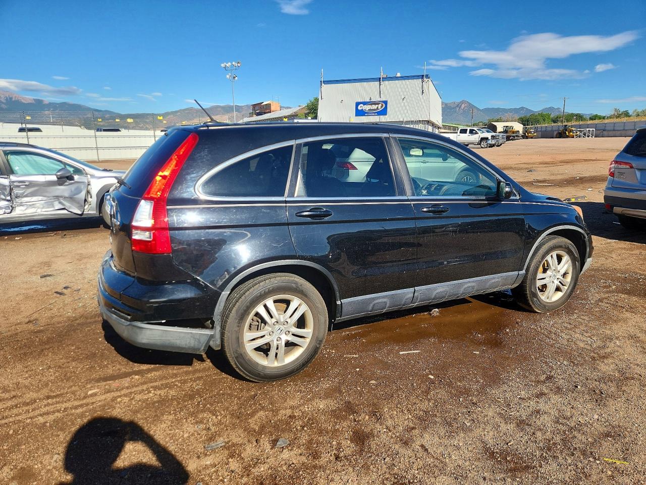 2011 Honda Cr-v Exl Black vin: JHLRE4H73BC017946