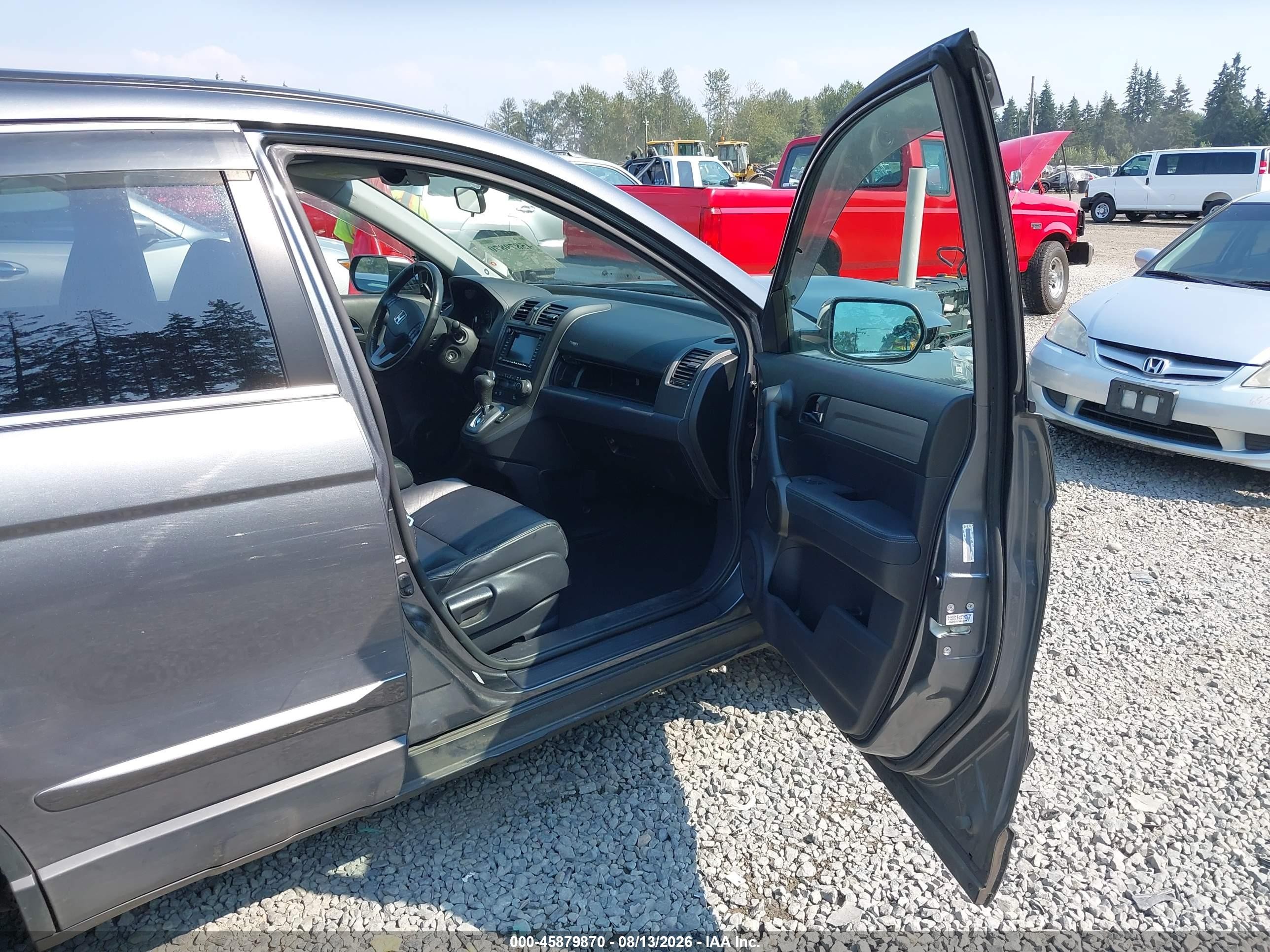 2011 Honda Cr-v Ex-l Gray vin: JHLRE4H73BC019048