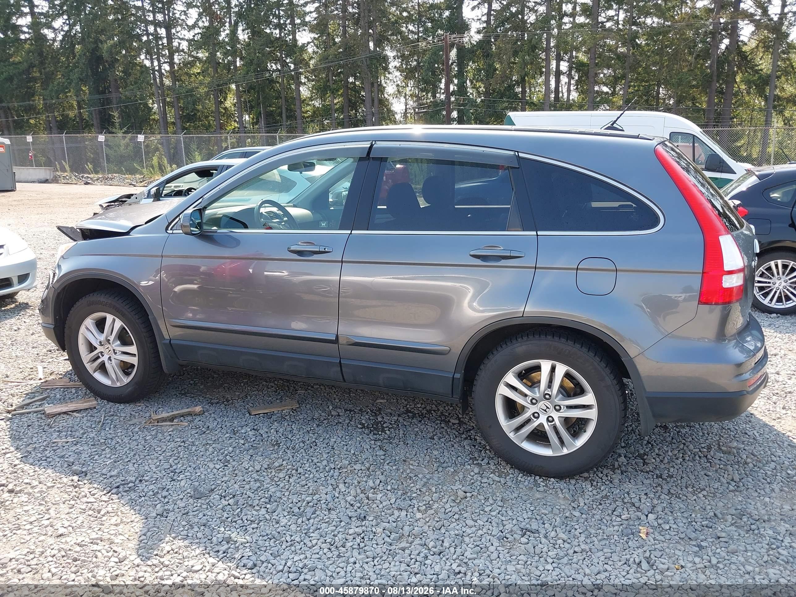 2011 Honda Cr-v Ex-l Gray vin: JHLRE4H73BC019048