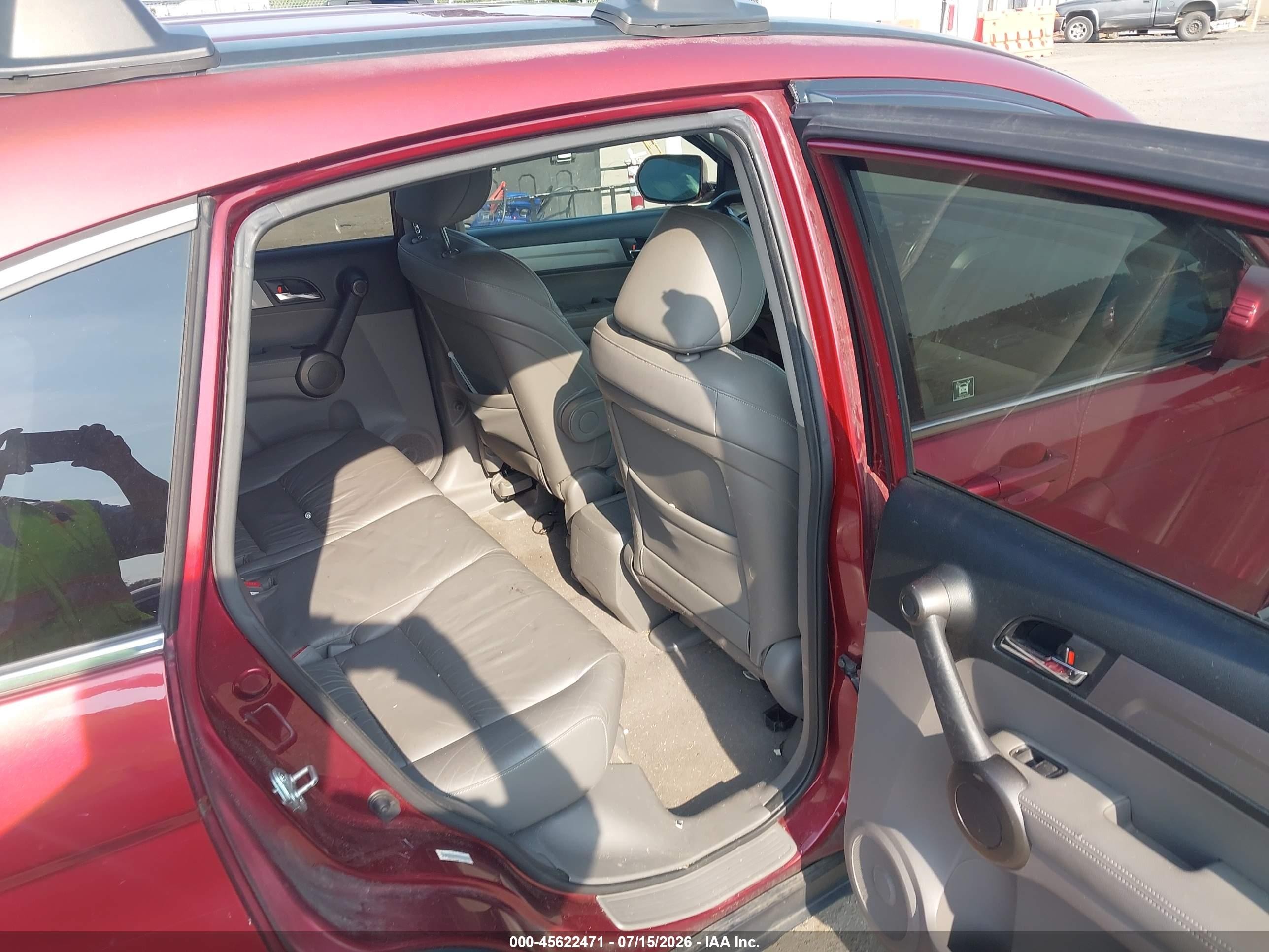 2011 Honda Cr-v Ex-l Red vin: JHLRE4H73BC023326