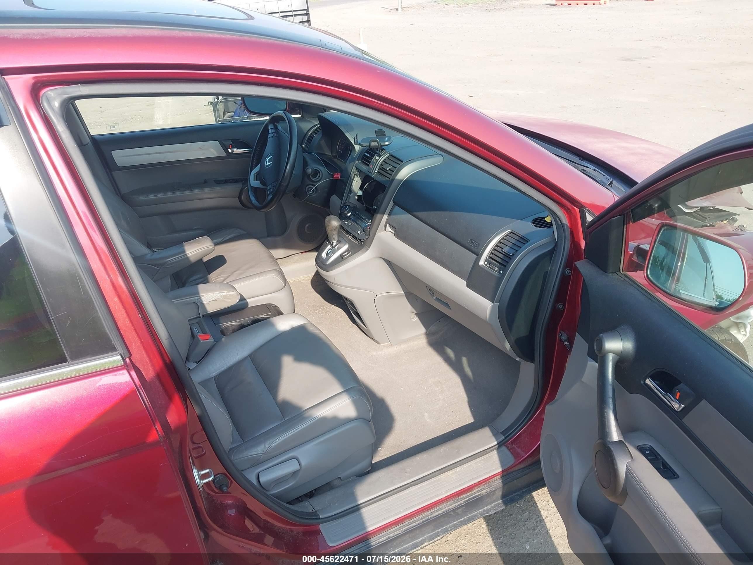 2011 Honda Cr-v Ex-l Red vin: JHLRE4H73BC023326