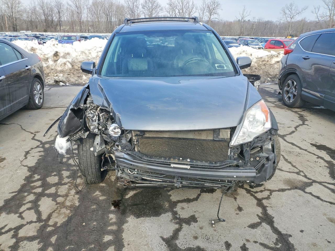 2011 Honda Cr-v Exl Gray vin: JHLRE4H73BC025819