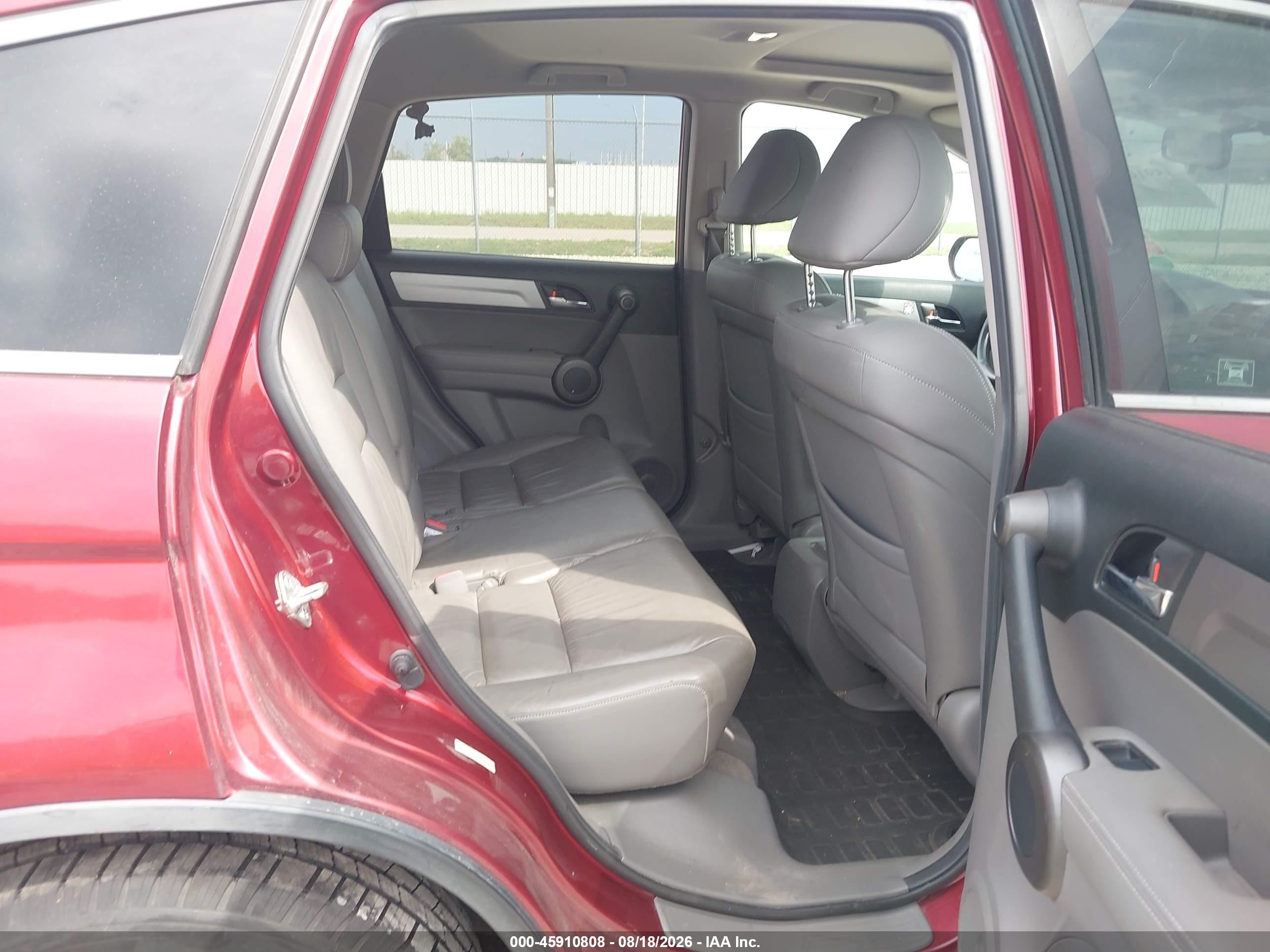2010 Honda Cr-v Ex-l Red vin: JHLRE4H74AC006906