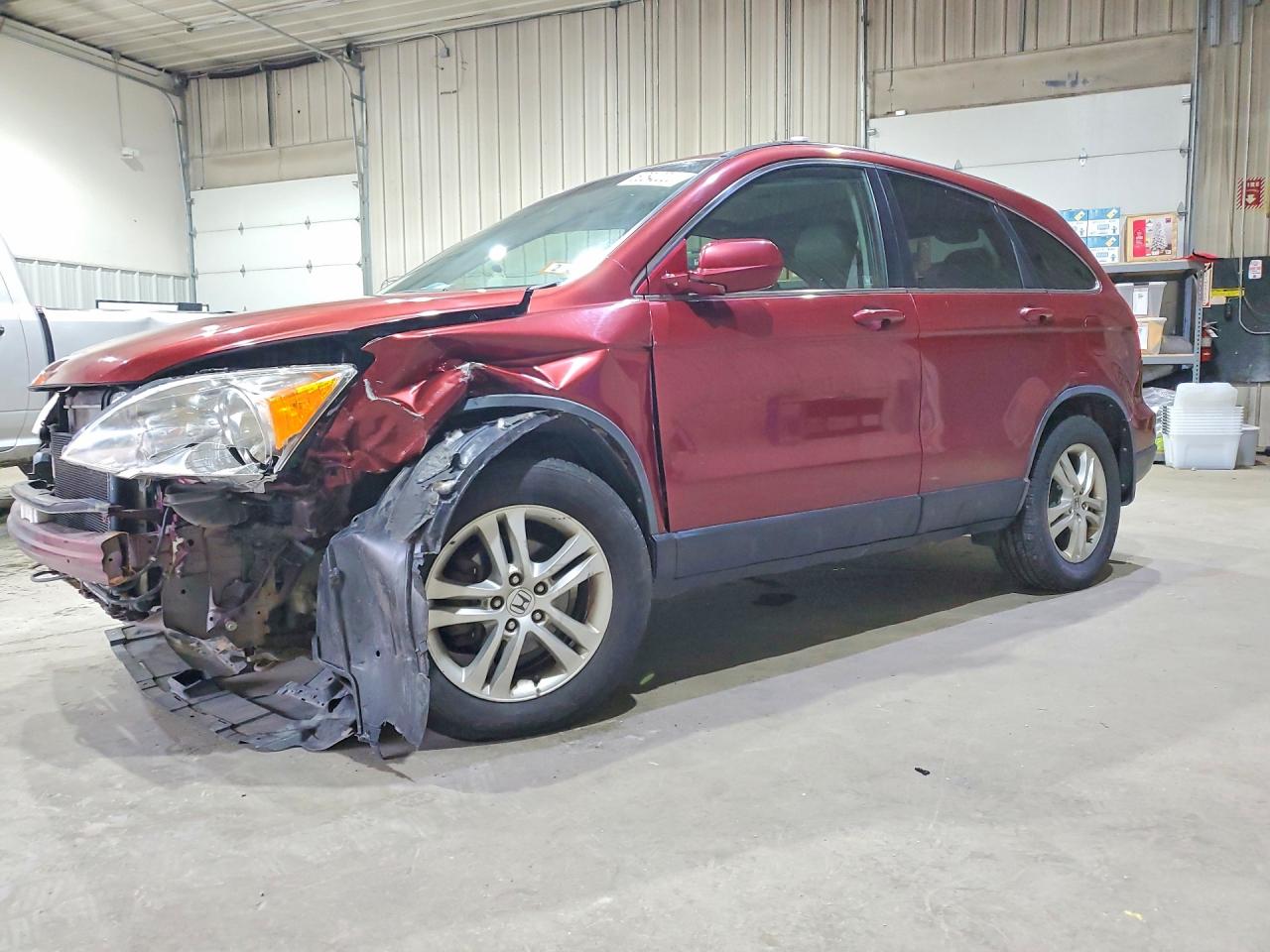 2010 Honda Cr-v Exl Красный vin: JHLRE4H74AC009515