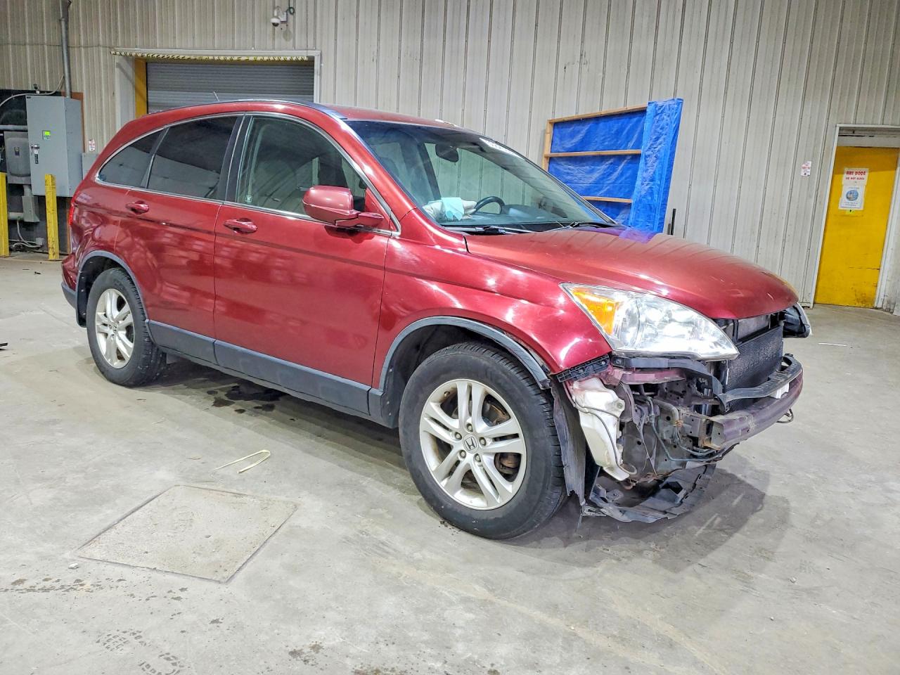 2010 Honda Cr-v Exl Red vin: JHLRE4H74AC009515