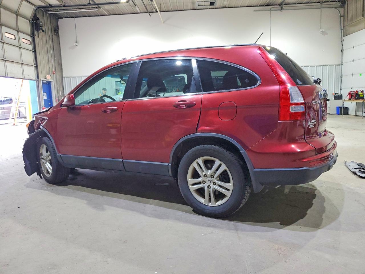 2010 Honda Cr-v Exl Red vin: JHLRE4H74AC009515
