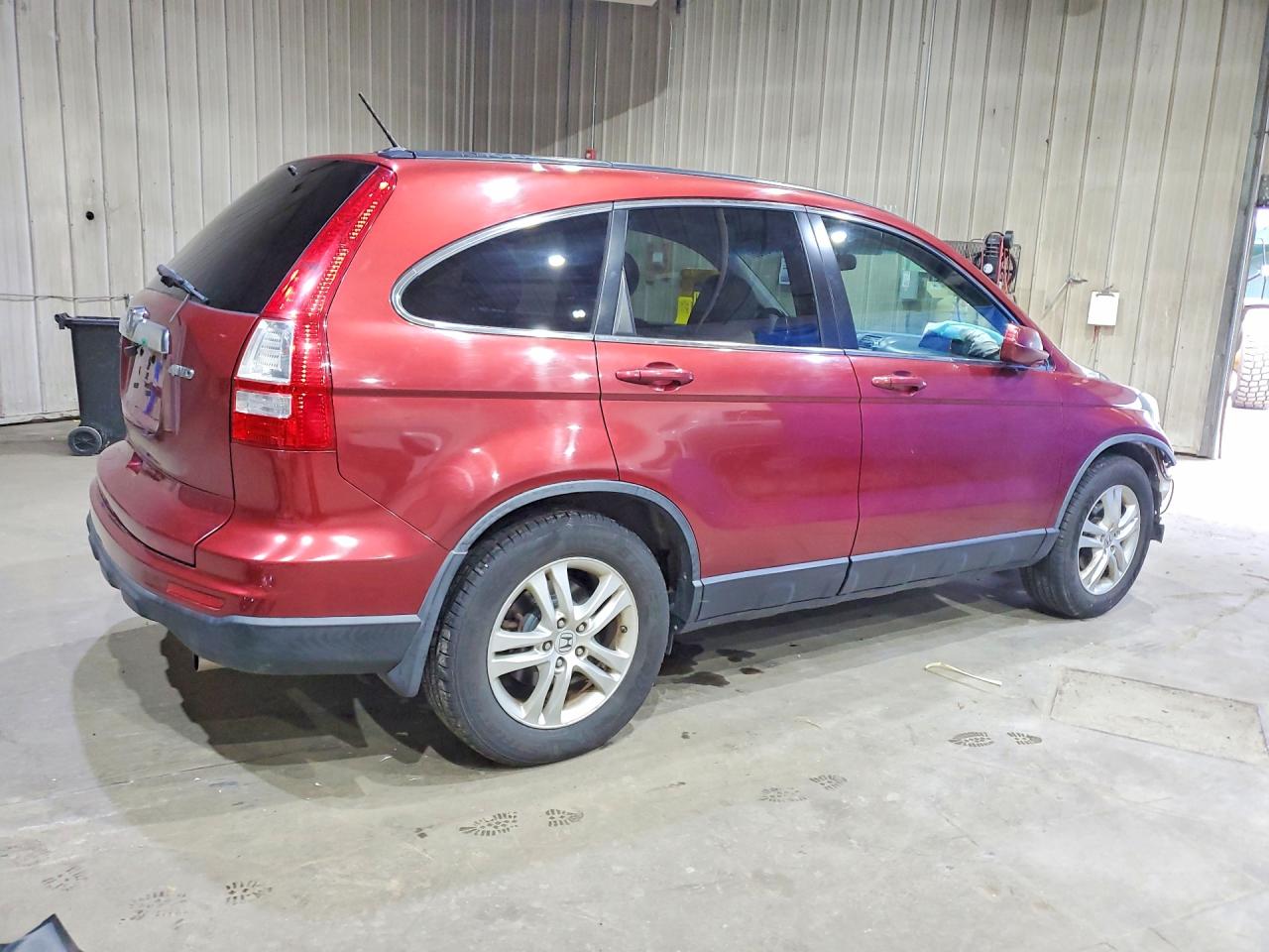2010 Honda Cr-v Exl Red vin: JHLRE4H74AC009515