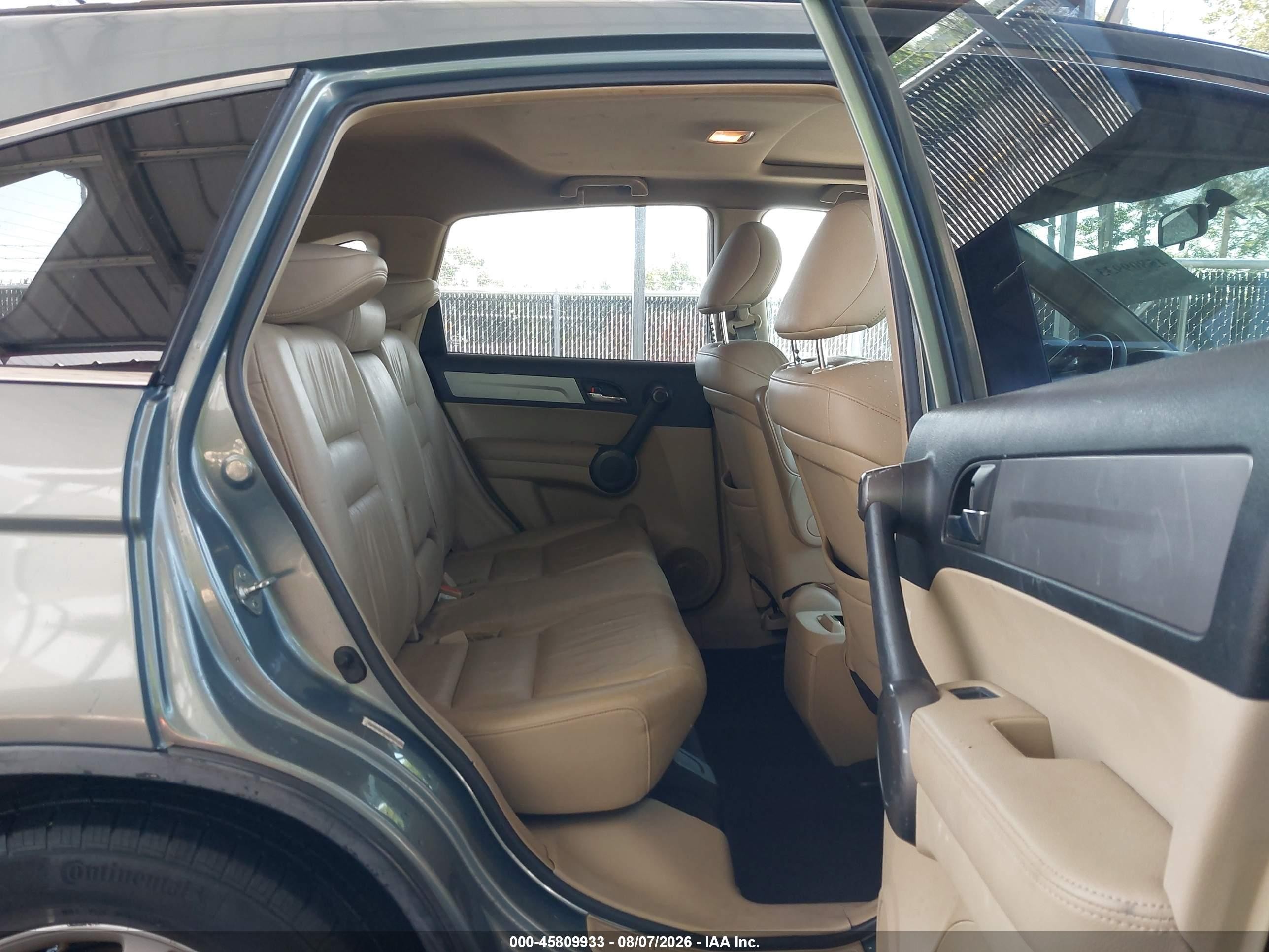 2010 Honda Cr-v Ex-l Зеленый vin: JHLRE4H74AC010731