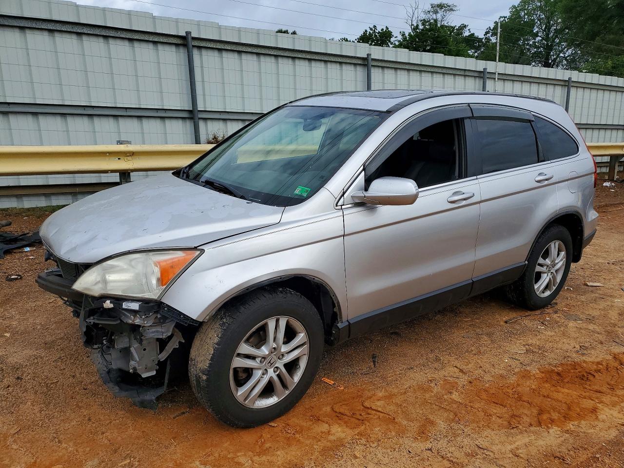 2011 Honda Cr-v Exl Silver vin: JHLRE4H74BC001741