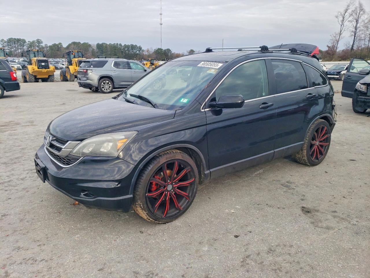 2011 Honda Cr-v Черный vin: JHLRE4H74BC001836