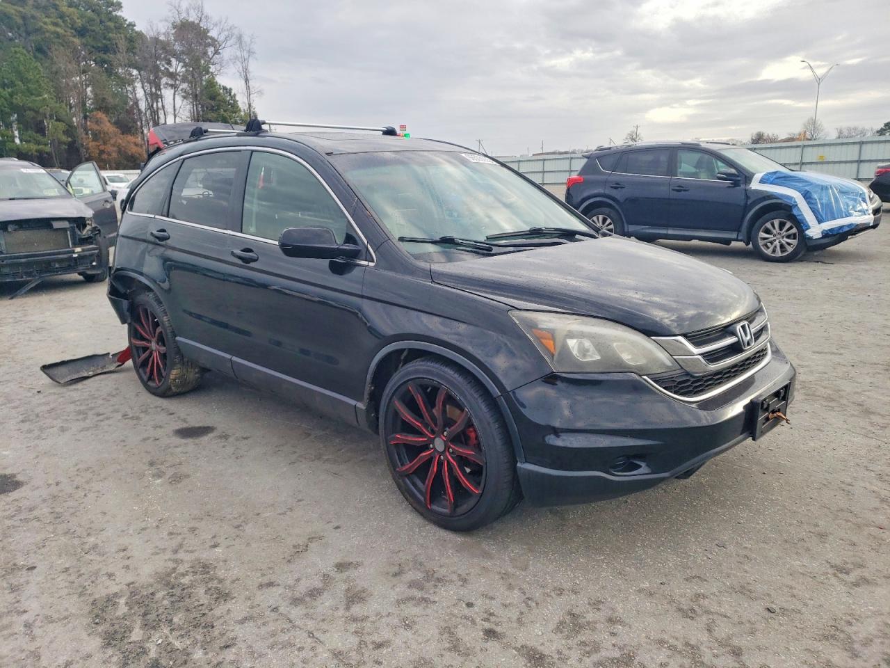 2011 Honda Cr-v Black vin: JHLRE4H74BC001836