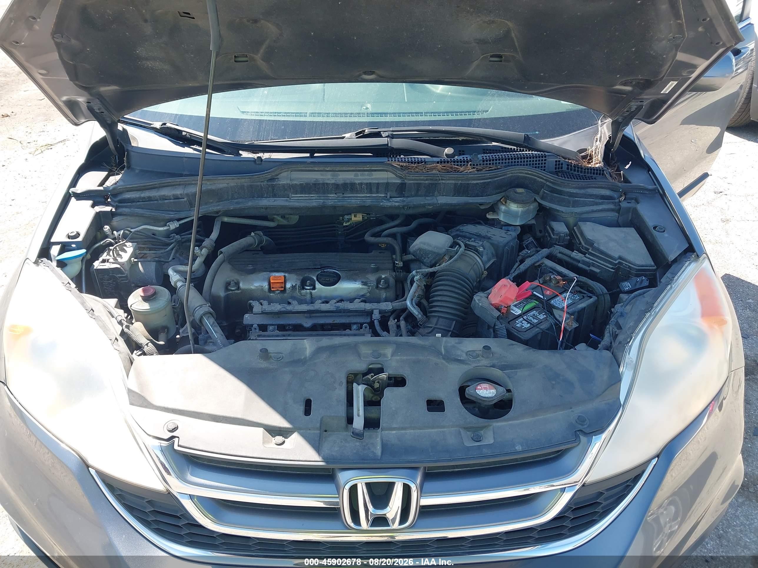 2011 Honda Cr-v Ex-l Gray vin: JHLRE4H74BC006499