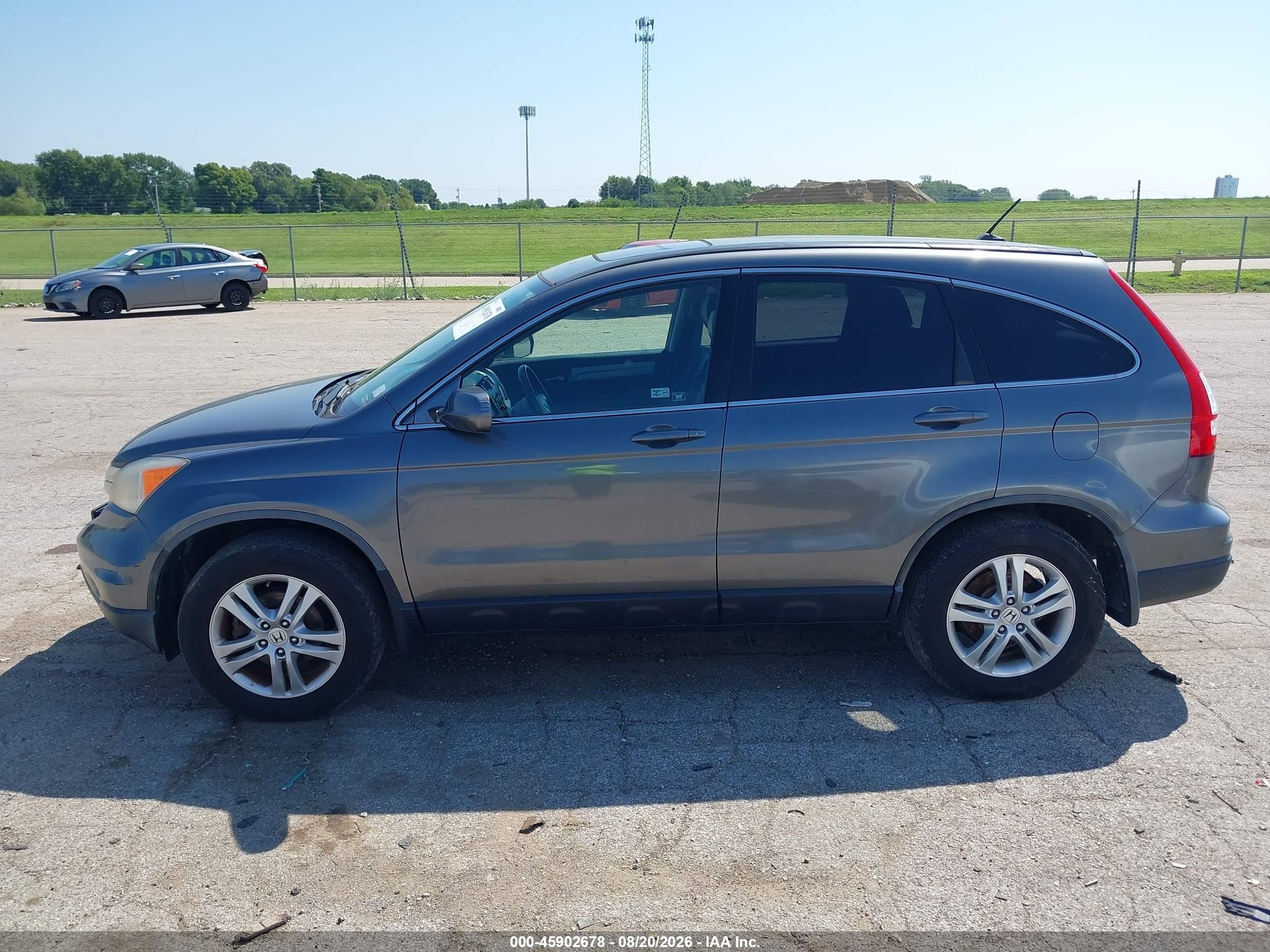 2011 Honda Cr-v Ex-l Gray vin: JHLRE4H74BC006499