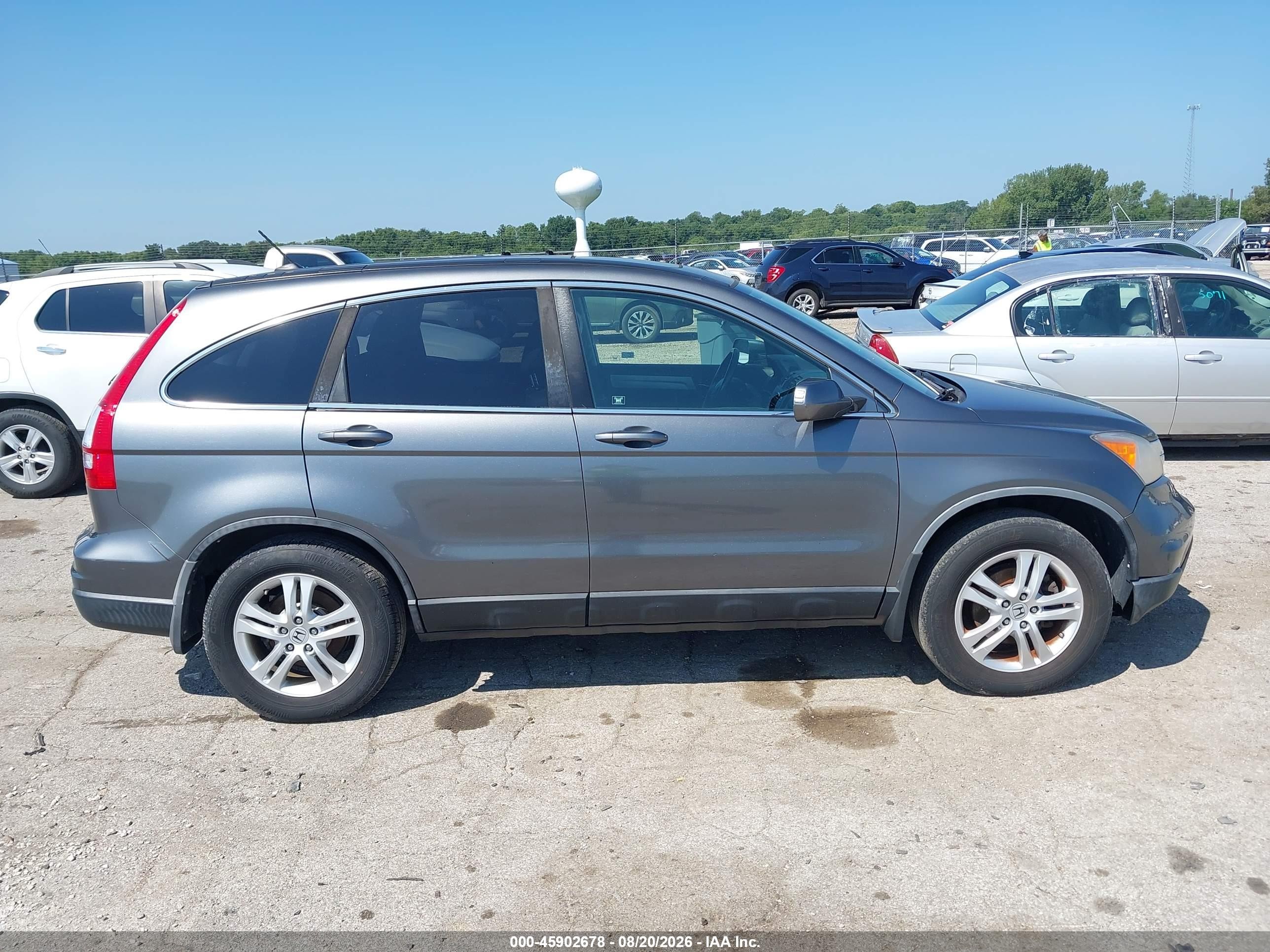 2011 Honda Cr-v Ex-l Gray vin: JHLRE4H74BC006499
