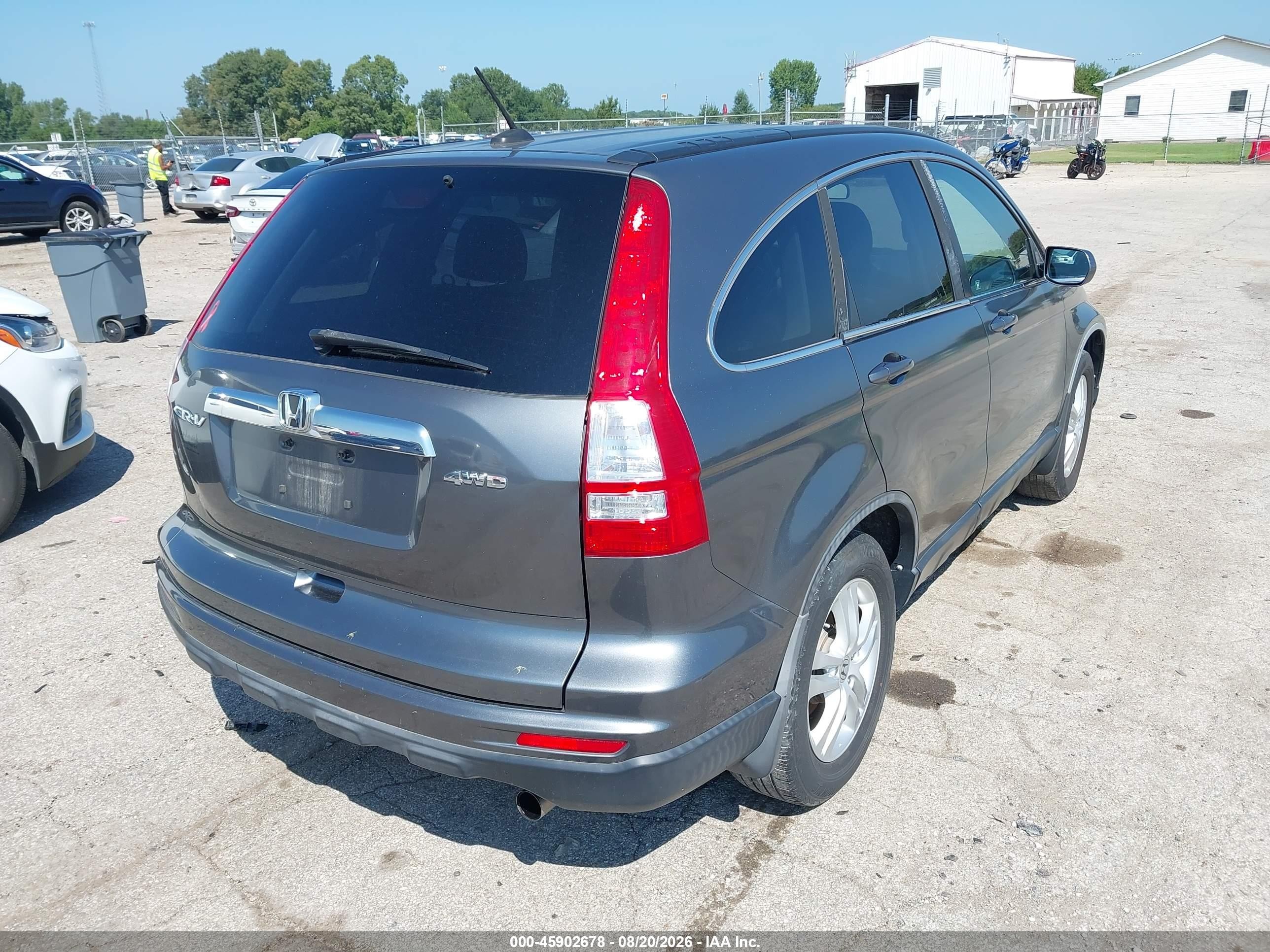 2011 Honda Cr-v Ex-l Gray vin: JHLRE4H74BC006499