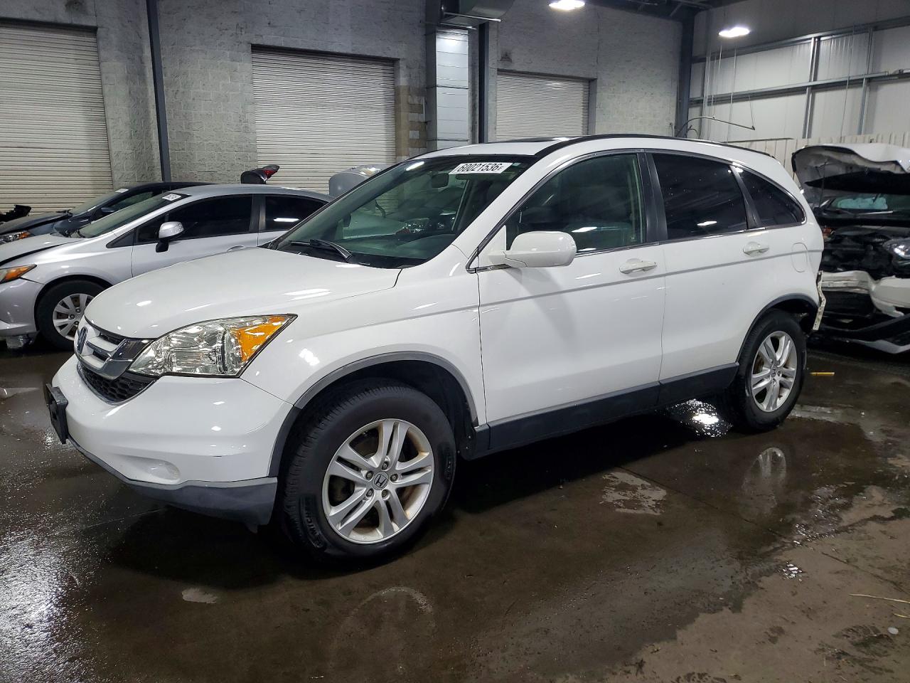 2011 Honda Cr-v Exl Белый vin: JHLRE4H74BC011427