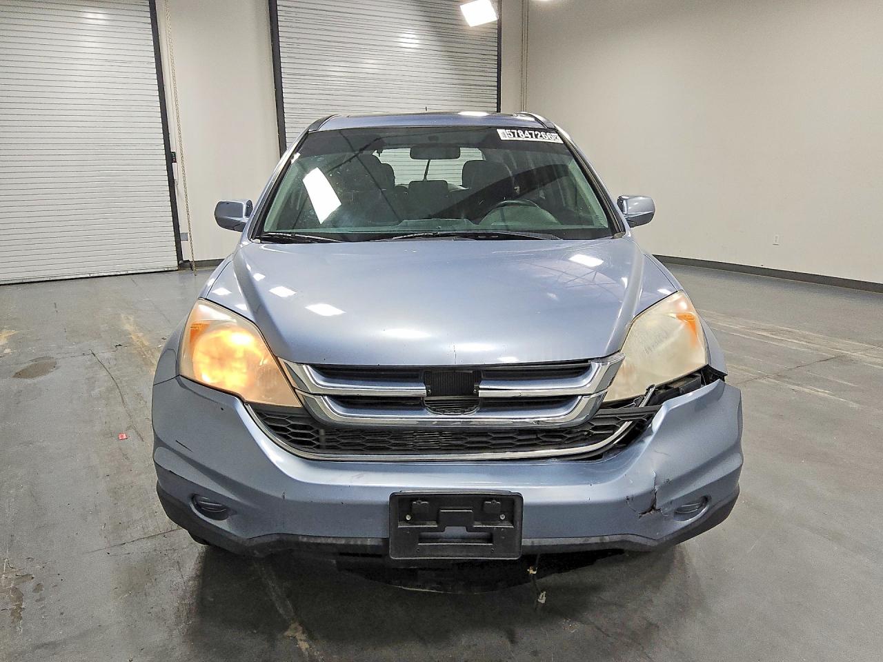 2011 Honda Cr-v Exl Blue vin: JHLRE4H74BC018183