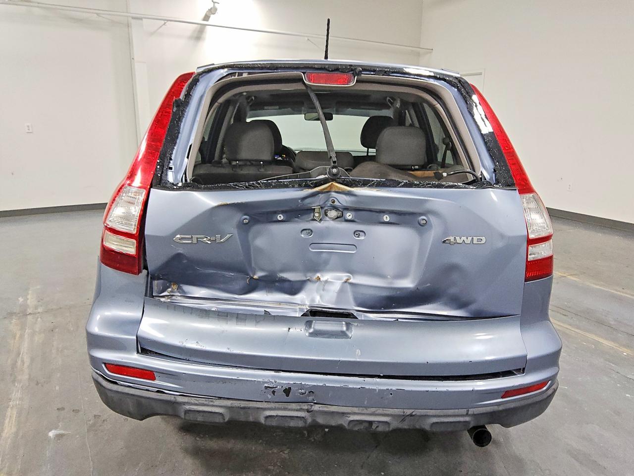 2011 Honda Cr-v Exl Blue vin: JHLRE4H74BC018183