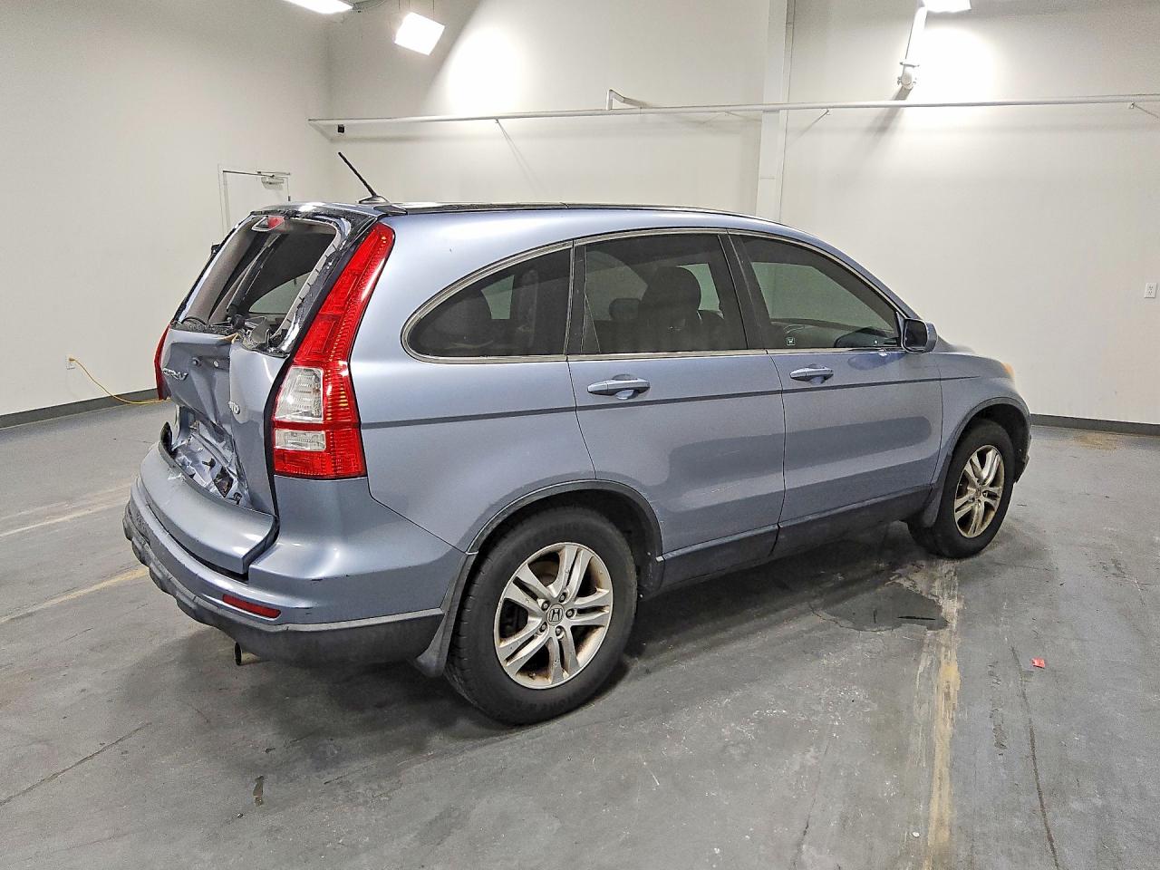 2011 Honda Cr-v Exl Blue vin: JHLRE4H74BC018183